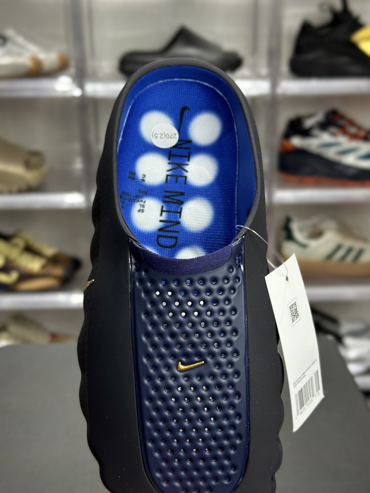 Nike Mind 001 蓝黑渐变休闲拖 按摩托 HQ4307-400-莆田鞋,莆田鞋货源,高仿鞋,高仿鞋货源,安福档口,莆田高仿鞋,莆田鞋批发,高仿鞋批发,莆田高仿运动鞋,高仿运动鞋,莆田运动鞋 Nike Mind 001 蓝黑渐变休闲拖 按摩托 HQ4307-400