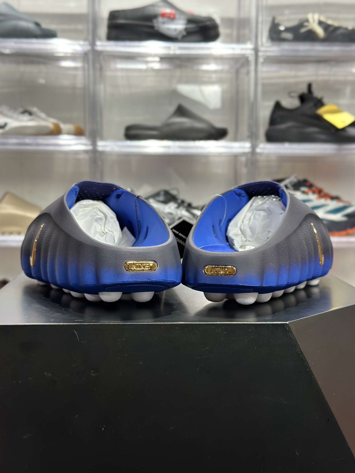 Nike Mind 001 蓝黑渐变休闲拖 按摩托 HQ4307-400-莆田鞋,莆田鞋货源,高仿鞋,高仿鞋货源,安福档口,莆田高仿鞋,莆田鞋批发,高仿鞋批发,莆田高仿运动鞋,高仿运动鞋,莆田运动鞋 Nike Mind 001 蓝黑渐变休闲拖 按摩托 HQ4307-400