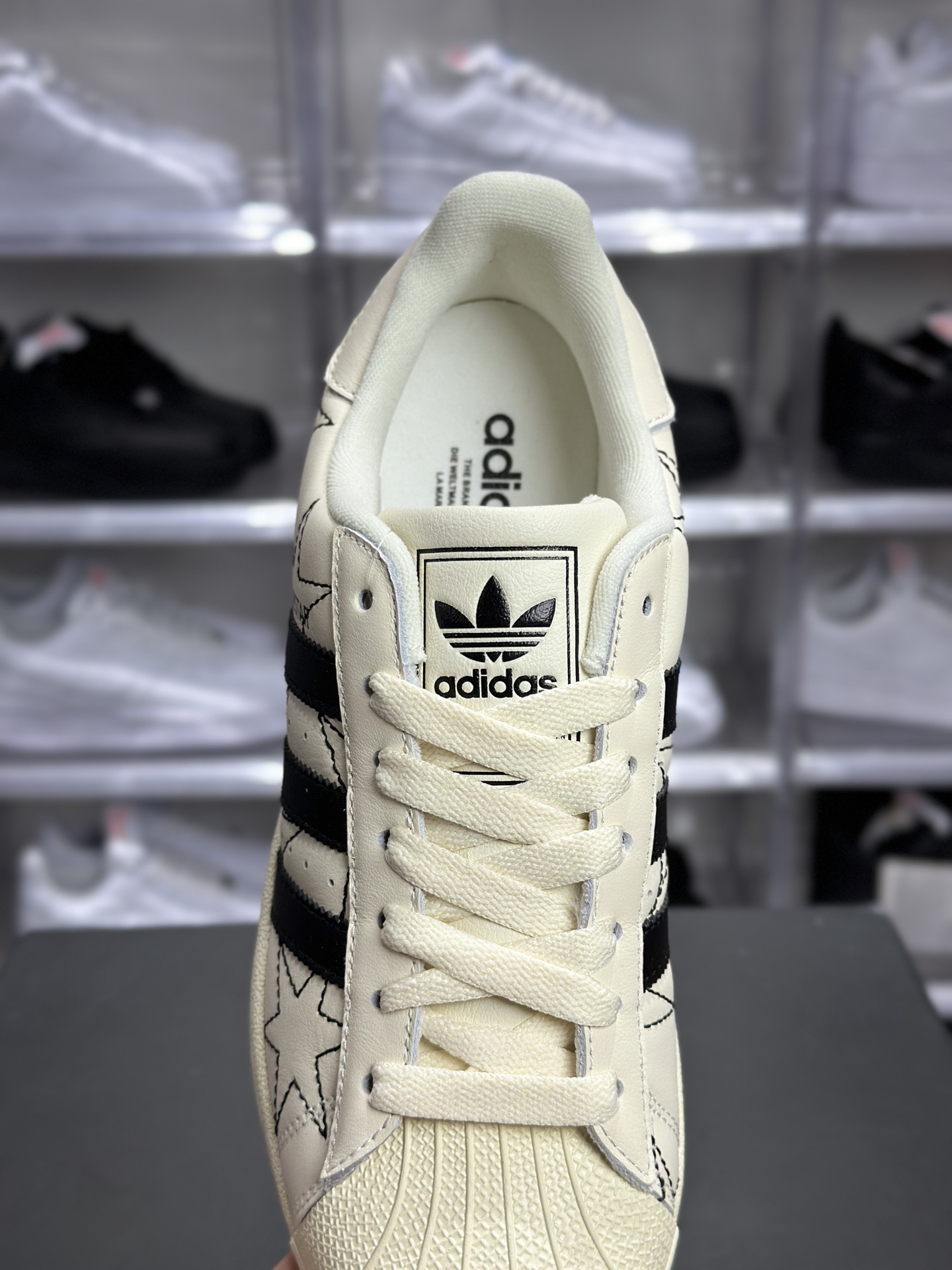 180 阿迪 adidas Superstar II 星星印花复古贝壳头 IH4123-Chinese UA Cheap High Quatity Brand Clothes Bags handbags Sneakers wholesale wholesaler seller from China Factory suppliers Fashion Clothing Shoes best Quality Beautiful Price 180 阿迪 adidas Superstar II 星星印花复古贝壳头 IH4123