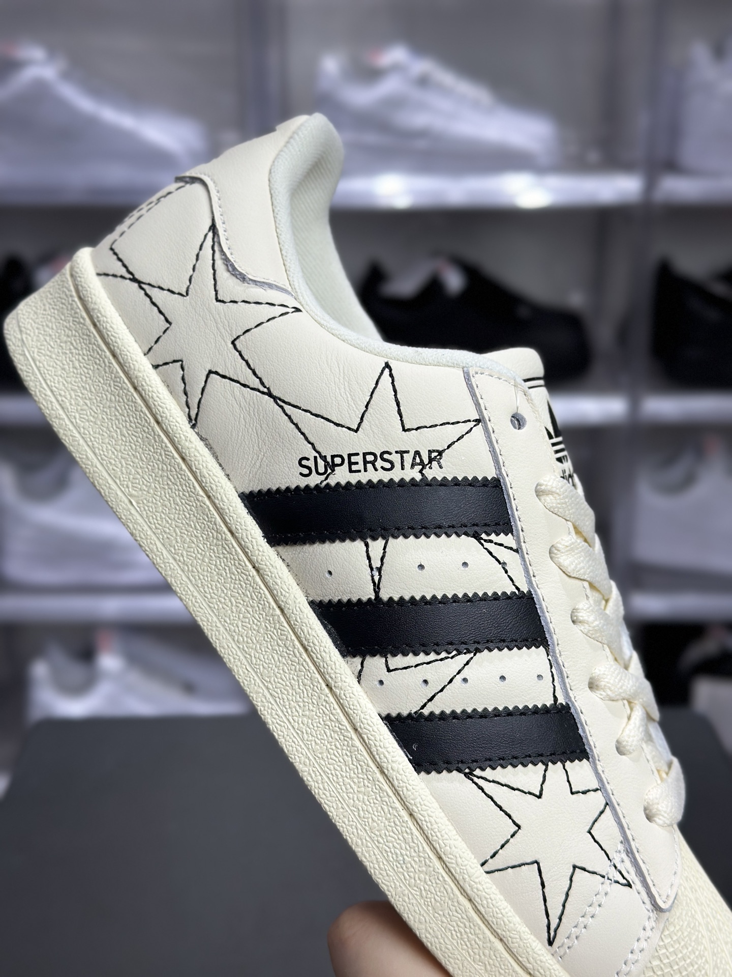 180 阿迪 adidas Superstar II 星星印花复古贝壳头 IH4123-Chinese UA Cheap High Quatity Brand Clothes Bags handbags Sneakers wholesale wholesaler seller from China Factory suppliers Fashion Clothing Shoes best Quality Beautiful Price 180 阿迪 adidas Superstar II 星星印花复古贝壳头 IH4123