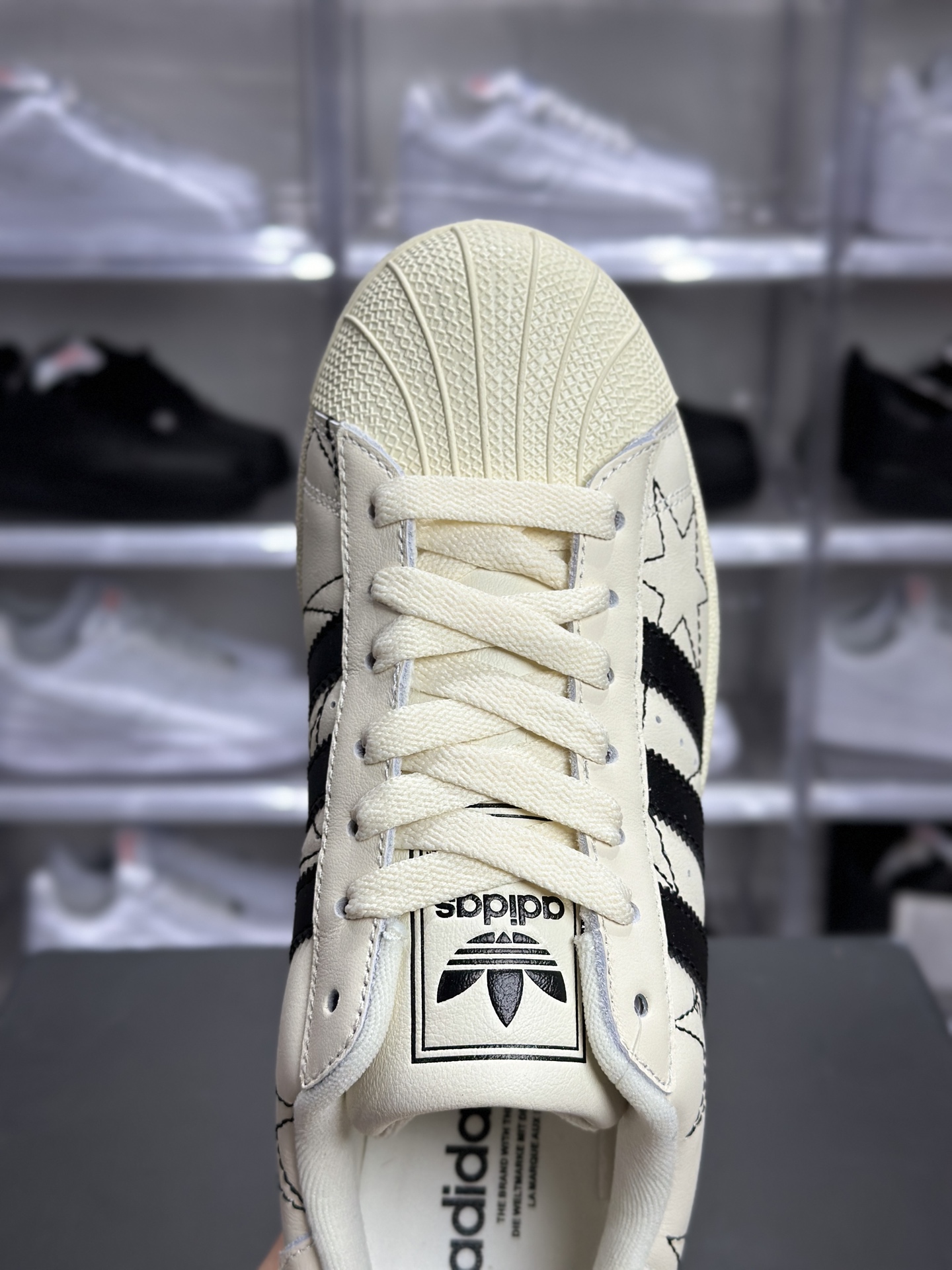 180 阿迪 adidas Superstar II 星星印花复古贝壳头 IH4123-Chinese UA Cheap High Quatity Brand Clothes Bags handbags Sneakers wholesale wholesaler seller from China Factory suppliers Fashion Clothing Shoes best Quality Beautiful Price 180 阿迪 adidas Superstar II 星星印花复古贝壳头 IH4123