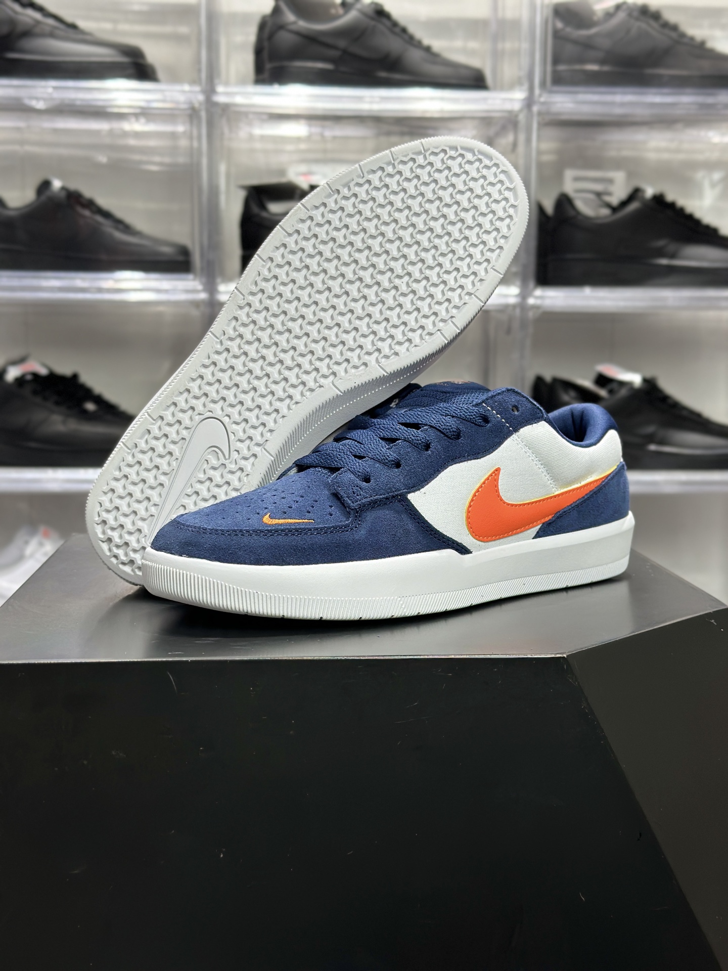 Nike SB Force 58 蓝橙撞色滑板鞋 DV5477-400-莆田鞋,莆田鞋货源,高仿鞋,高仿鞋货源,安福档口,莆田高仿鞋,莆田鞋批发,高仿鞋批发,莆田高仿运动鞋,高仿运动鞋,莆田运动鞋 Nike SB Force 58 蓝橙撞色滑板鞋 DV5477-400