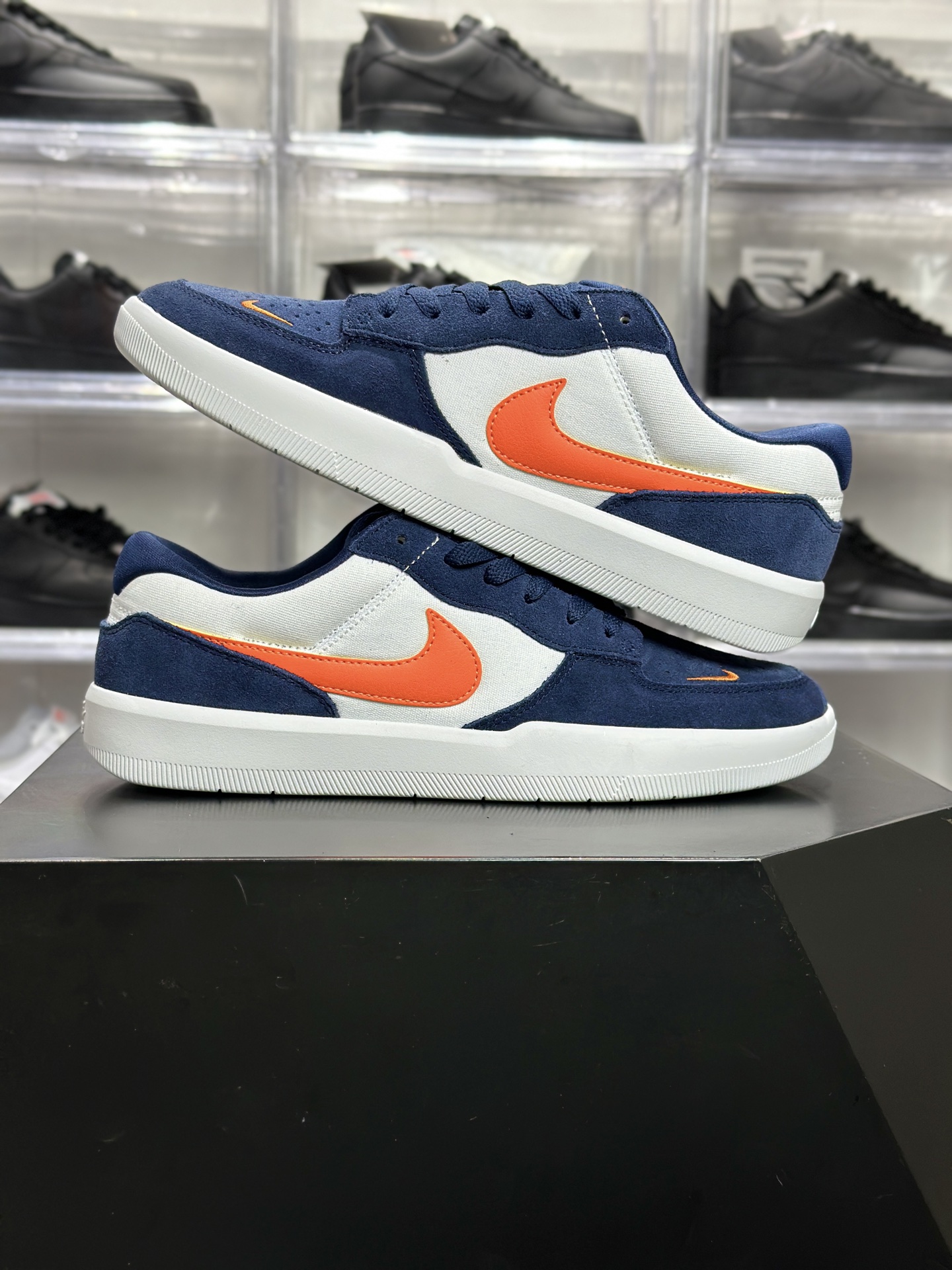 Nike SB Force 58 蓝橙撞色滑板鞋 DV5477-400-莆田鞋,莆田鞋货源,高仿鞋,高仿鞋货源,安福档口,莆田高仿鞋,莆田鞋批发,高仿鞋批发,莆田高仿运动鞋,高仿运动鞋,莆田运动鞋 Nike SB Force 58 蓝橙撞色滑板鞋 DV5477-400