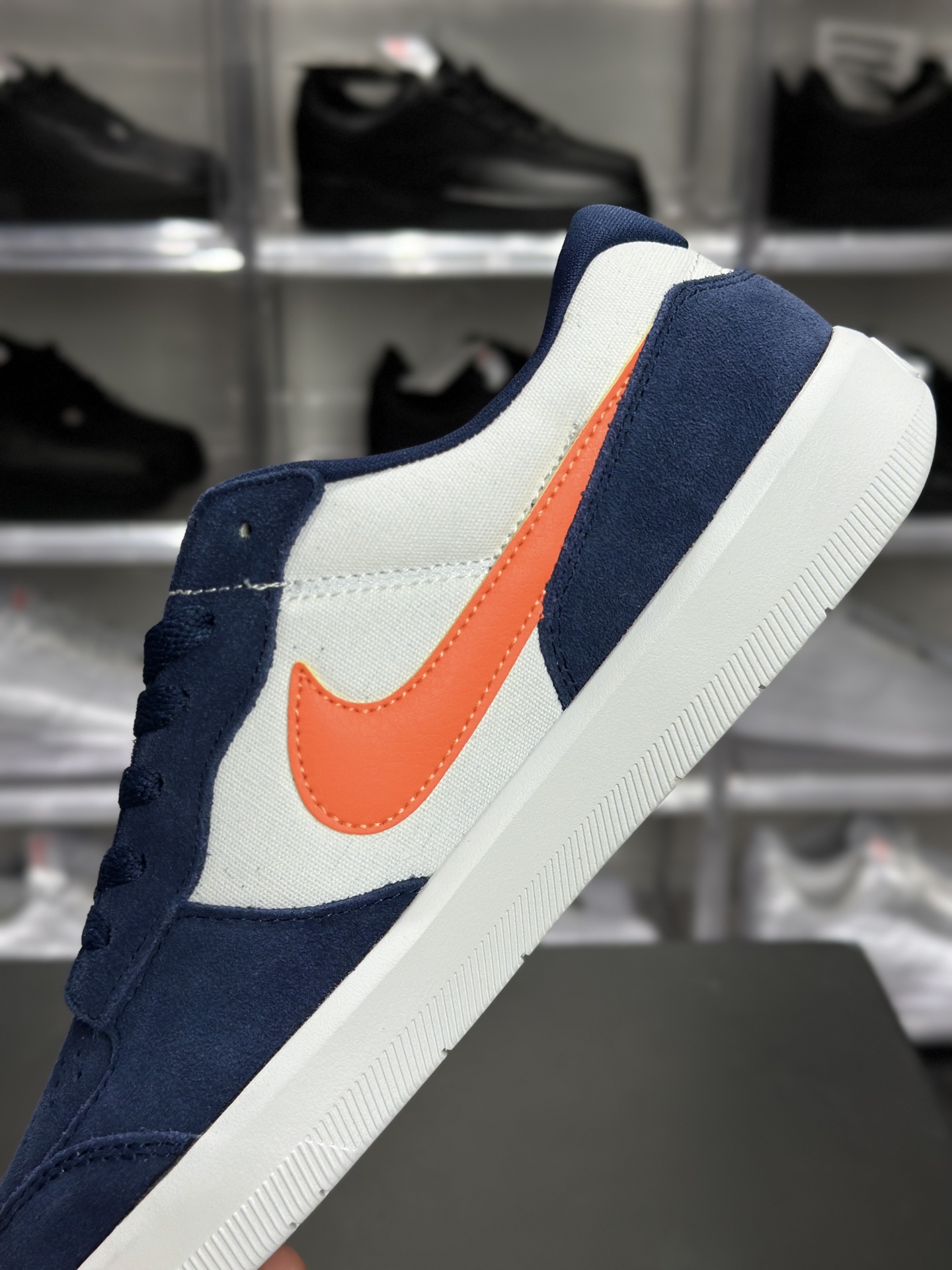Nike SB Force 58 蓝橙撞色滑板鞋 DV5477-400-莆田鞋,莆田鞋货源,高仿鞋,高仿鞋货源,安福档口,莆田高仿鞋,莆田鞋批发,高仿鞋批发,莆田高仿运动鞋,高仿运动鞋,莆田运动鞋 Nike SB Force 58 蓝橙撞色滑板鞋 DV5477-400