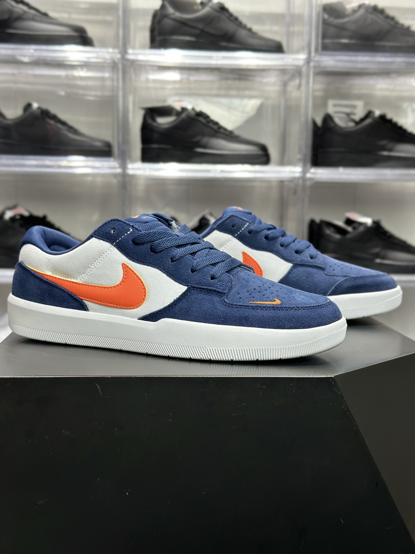 Nike SB Force 58 蓝橙撞色滑板鞋 DV5477-400-莆田鞋,莆田鞋货源,高仿鞋,高仿鞋货源,安福档口,莆田高仿鞋,莆田鞋批发,高仿鞋批发,莆田高仿运动鞋,高仿运动鞋,莆田运动鞋 Nike SB Force 58 蓝橙撞色滑板鞋 DV5477-400