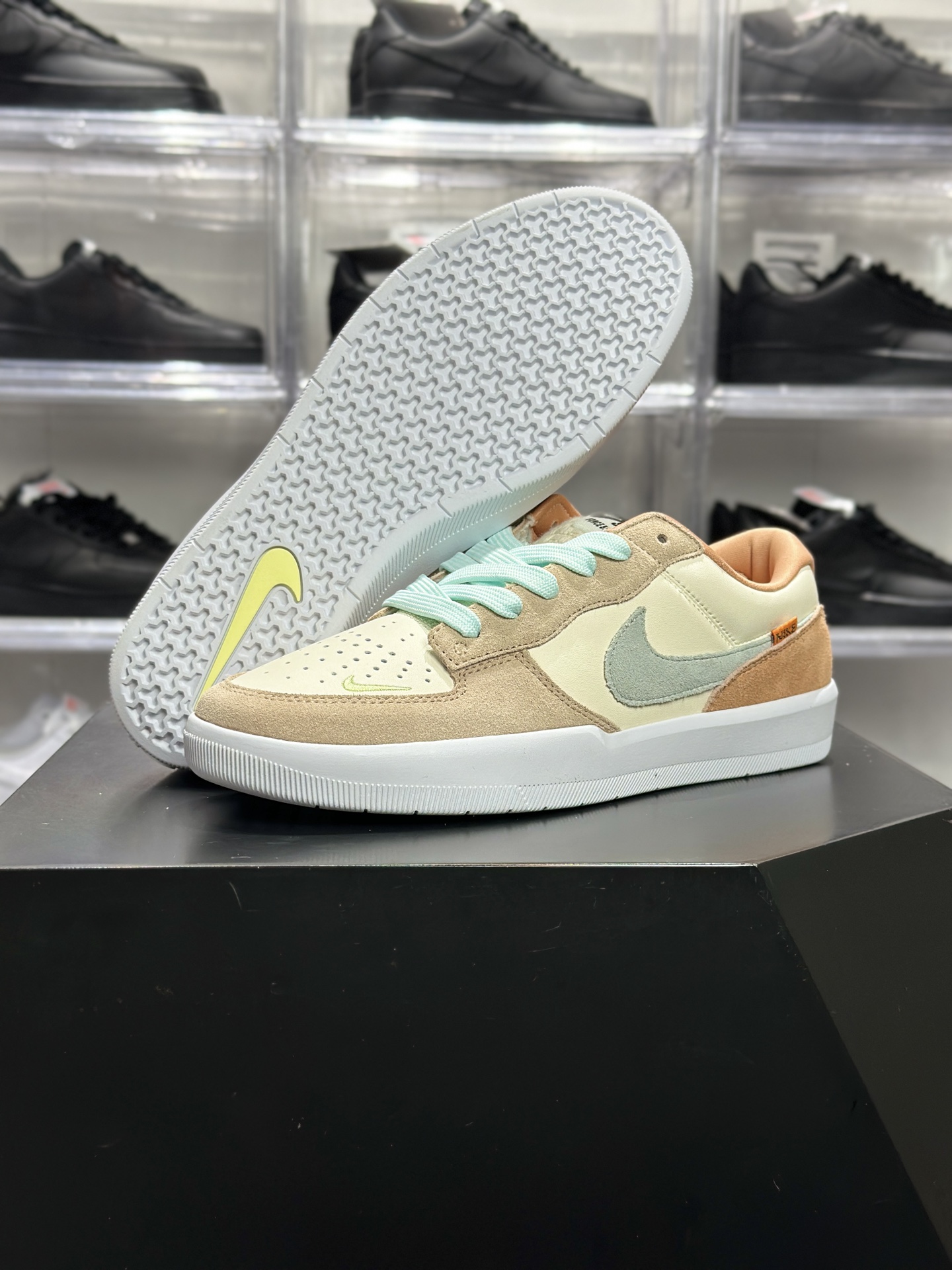 Nike SB Force 58 奶茶马卡龙撞色滑板鞋 FNB888-131-莆田鞋,莆田鞋货源,高仿鞋,高仿鞋货源,安福档口,莆田高仿鞋,莆田鞋批发,高仿鞋批发,莆田高仿运动鞋,高仿运动鞋,莆田运动鞋 Nike SB Force 58 奶茶马卡龙撞色滑板鞋 FNB888-131