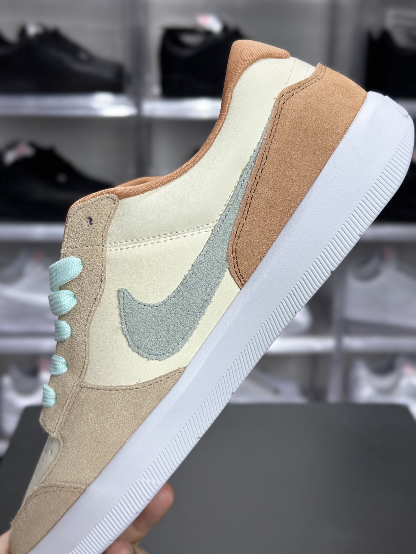 Nike SB Force 58 奶茶马卡龙撞色滑板鞋 FNB888-131-莆田鞋,莆田鞋货源,高仿鞋,高仿鞋货源,安福档口,莆田高仿鞋,莆田鞋批发,高仿鞋批发,莆田高仿运动鞋,高仿运动鞋,莆田运动鞋 Nike SB Force 58 奶茶马卡龙撞色滑板鞋 FNB888-131