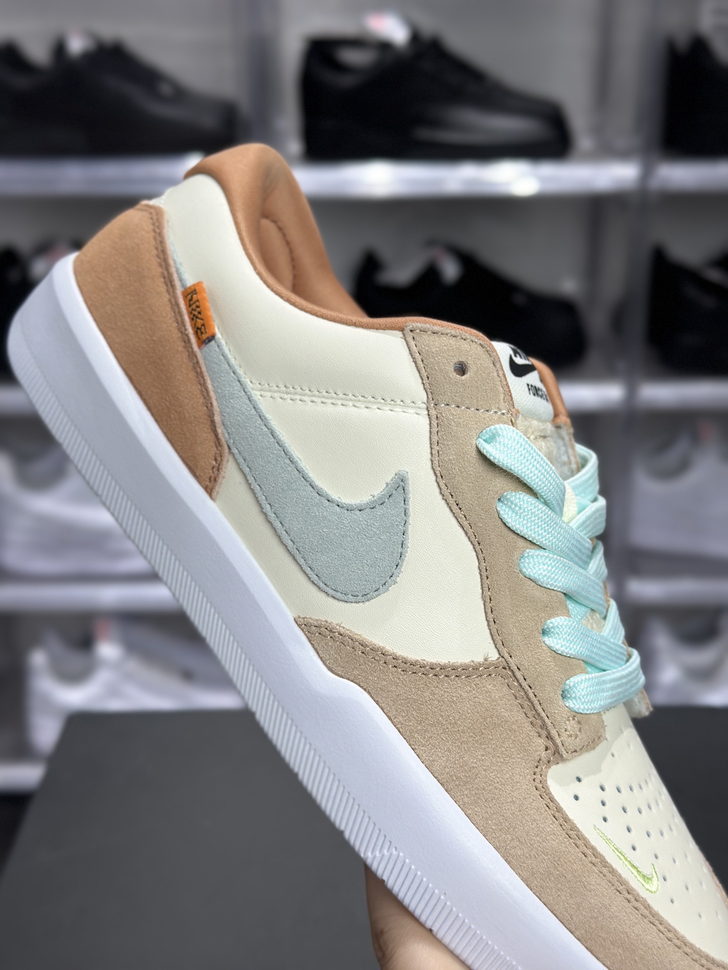 Nike SB Force 58 奶茶马卡龙撞色滑板鞋 FNB888-131-莆田鞋,莆田鞋货源,高仿鞋,高仿鞋货源,安福档口,莆田高仿鞋,莆田鞋批发,高仿鞋批发,莆田高仿运动鞋,高仿运动鞋,莆田运动鞋 Nike SB Force 58 奶茶马卡龙撞色滑板鞋 FNB888-131