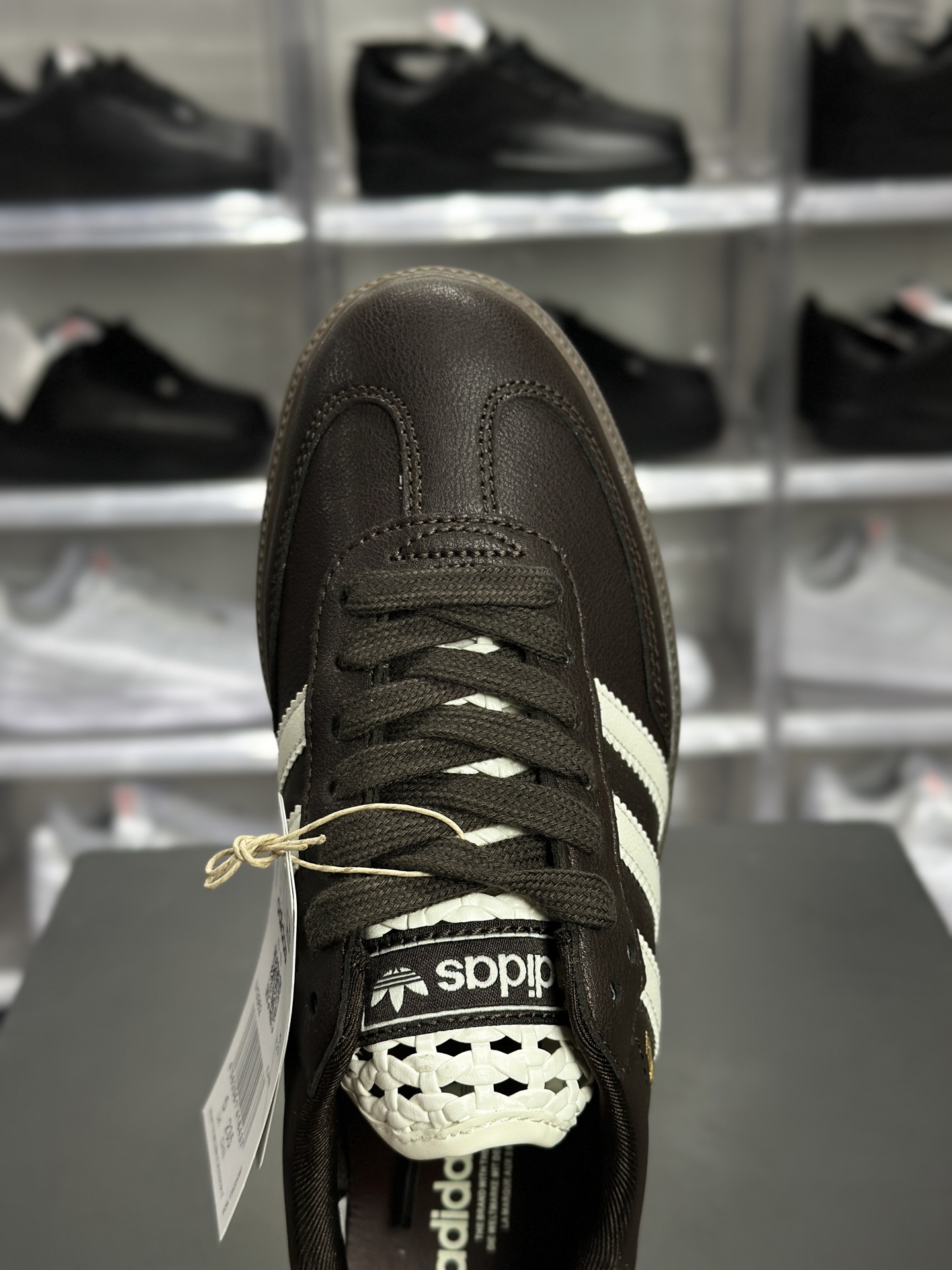 160 adidas Samba W 棕白复古板鞋 阿迪 桑巴鞋 IH3982-Chinese UA Cheap High Quatity Brand Clothes Bags handbags Sneakers wholesale wholesaler seller from China Factory suppliers Fashion Clothing Shoes best Quality Beautiful Price 160 adidas Samba W 棕白复古板鞋 阿迪 桑巴鞋 IH3982