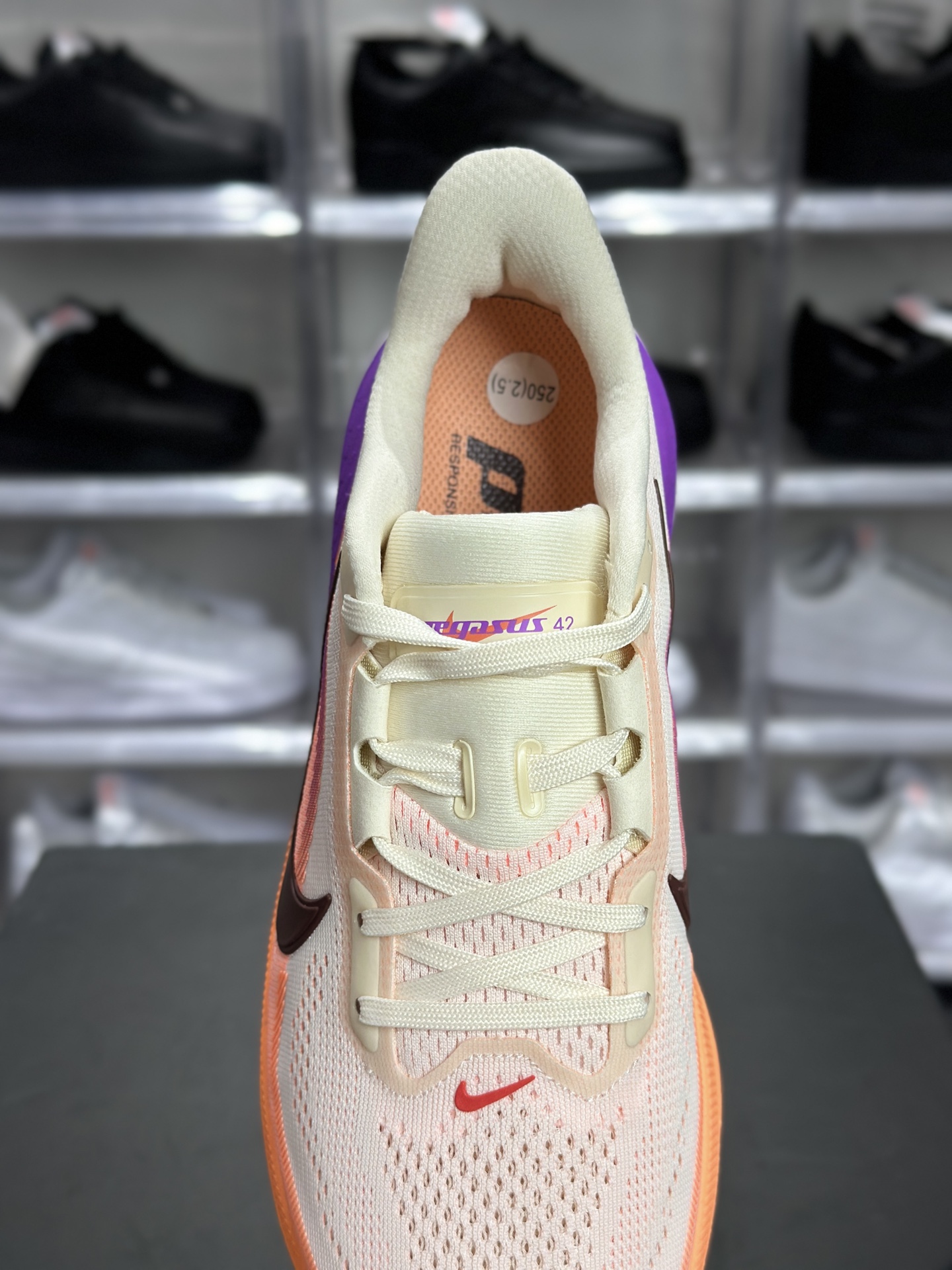 Nike Air Zoom Pegasus 42(飞马 42)跑鞋白橙紫渐变 耐克飞马 42 Pegasus 42 渐变橙跑鞋 IB1881-113-莆田鞋,莆田鞋货源,高仿鞋,高仿鞋货源,安福档口,莆田高仿鞋,莆田鞋批发,高仿鞋批发,莆田高仿运动鞋,高仿运动鞋,莆田运动鞋 Nike Air Zoom Pegasus 42(飞马 42)跑鞋白橙紫渐变 耐克飞马 42 Pegasus 42 渐变橙跑鞋 IB1881-113