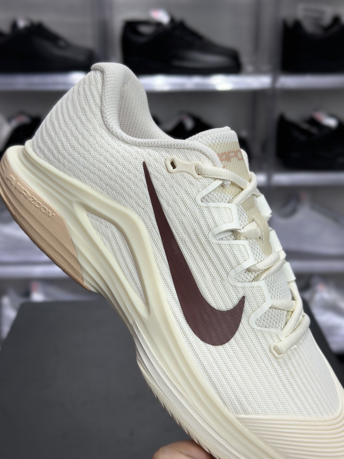 Nike Zoom Vapor 12 网球鞋 米白 / 浅棕 耐克 Vapor 12 网球鞋 Zoom Vapor 12 米白网球鞋 FV5554-109-莆田鞋,莆田鞋货源,高仿鞋,高仿鞋货源,安福档口,莆田高仿鞋,莆田鞋批发,高仿鞋批发,莆田高仿运动鞋,高仿运动鞋,莆田运动鞋 Nike Zoom Vapor 12 网球鞋 米白 / 浅棕 耐克 Vapor 12 网球鞋 Zoom Vapor 12 米白网球鞋 FV5554-109