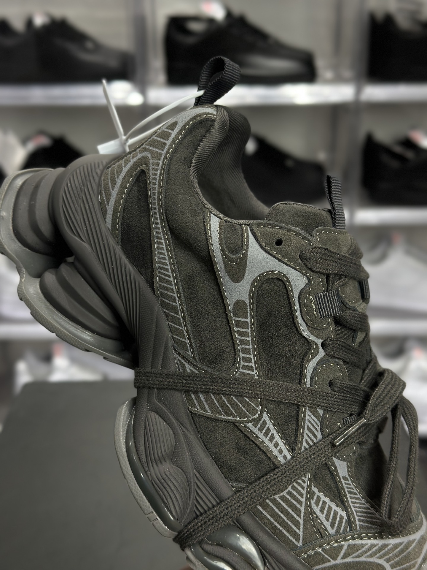 权威实拍 NP626813 新货GG-CC 深灰配色厚底复古老爹鞋 G25X8557B-Top High Quatity Cheap Sneakers Fashion Clothing Clothes Bags handbags Shoes of all Brand wholesale With The best Quality And Beautiful Price from China Factory Chinese suppliers wholesaler seller 权威实拍 NP626813 新货GG-CC 深灰配色厚底复古老爹鞋 G25X8557B
