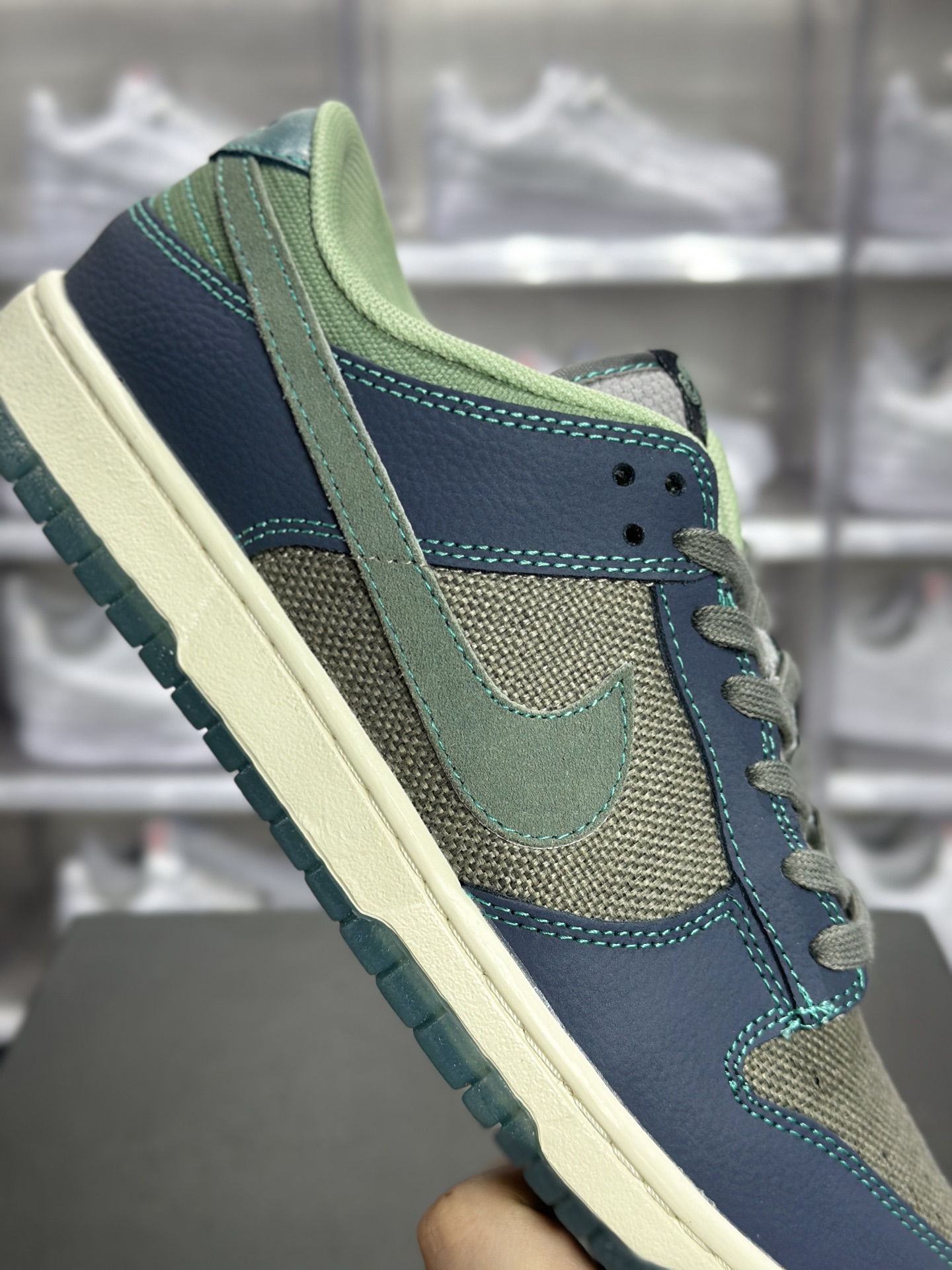 Nike Dunk Low「蓝绿拼接」款 IH1942-002-Top High Quatity Cheap Sneakers Fashion Clothing Clothes Bags handbags Shoes of all Brand wholesale With The best Quality And Beautiful Price from China Factory Chinese suppliers wholesaler seller Nike Dunk Low「蓝绿拼接」款 IH1942-002