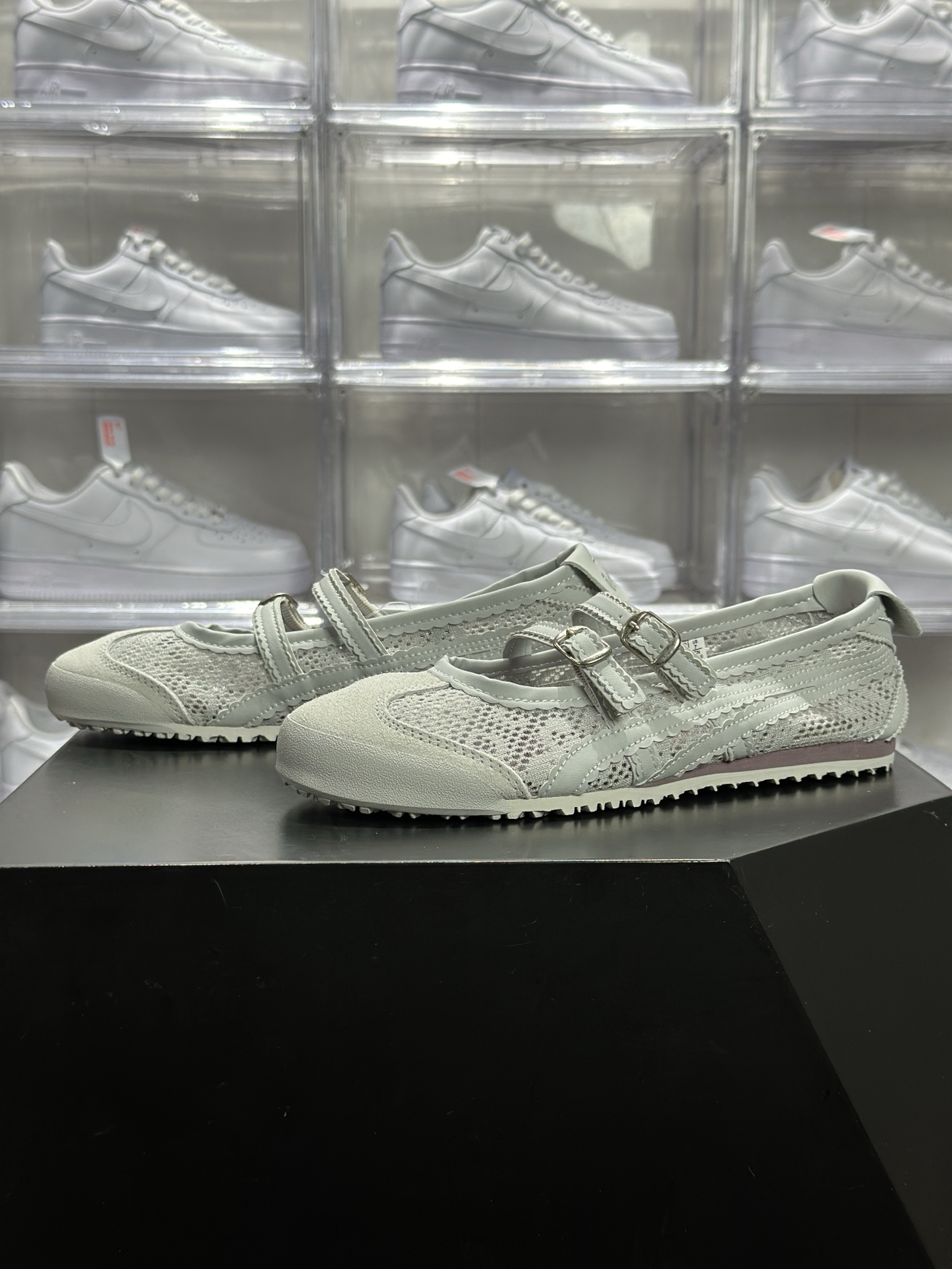 Onitsuka Tiger(鬼冢虎)Mexico 66 TGRS 网面玛丽珍鞋 1182A705-020 Onitsuka Tiger(鬼冢虎)Mexico 66 TGRS 网面玛丽珍鞋 1182A705-020