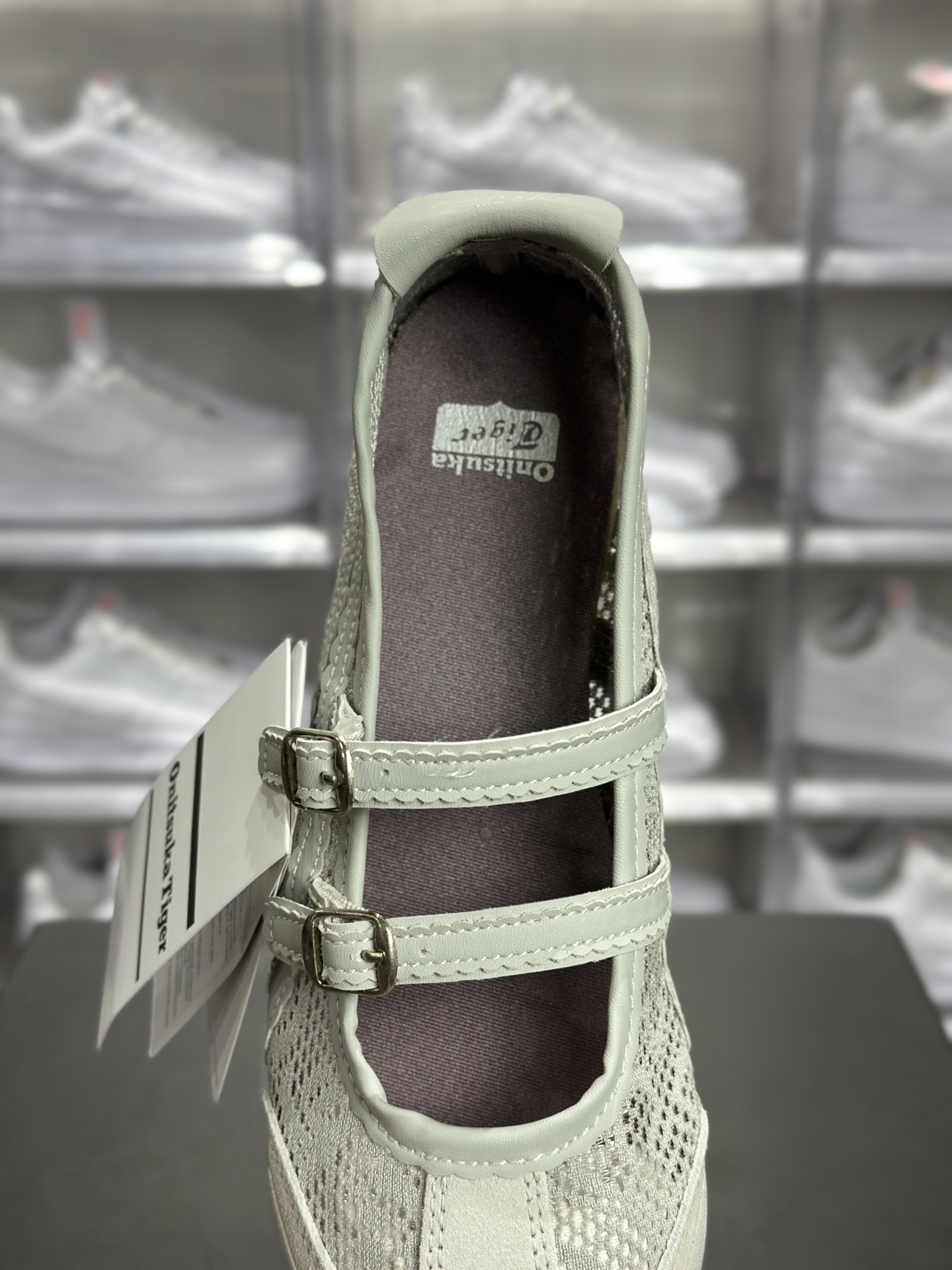 Onitsuka Tiger(鬼冢虎)Mexico 66 TGRS 网面玛丽珍鞋 1182A705-020 Onitsuka Tiger(鬼冢虎)Mexico 66 TGRS 网面玛丽珍鞋 1182A705-020