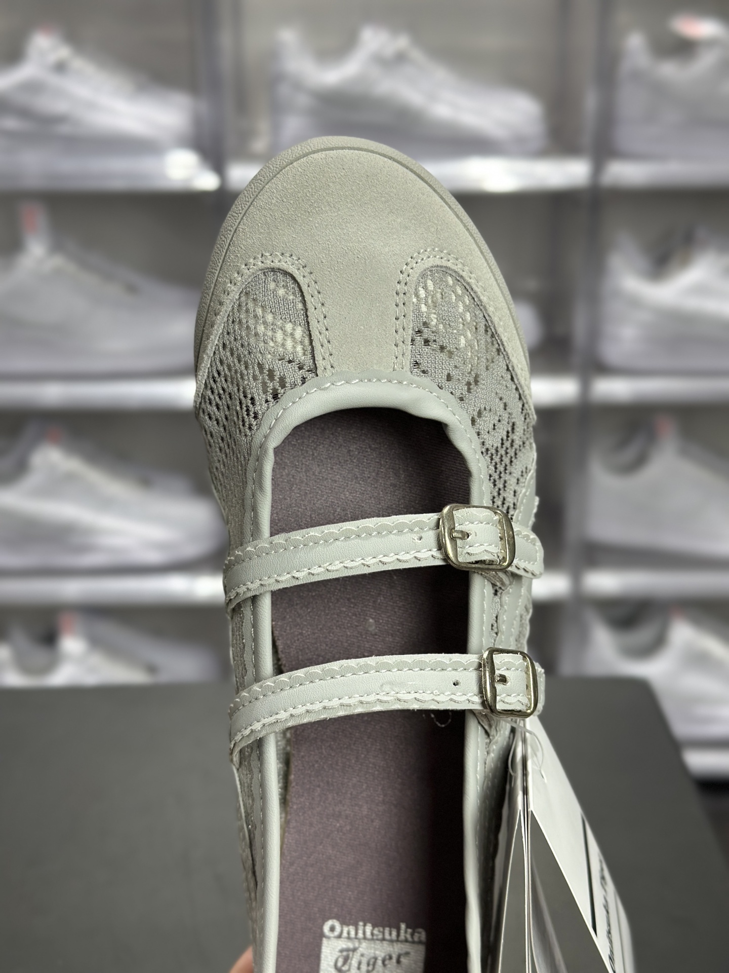 Onitsuka Tiger(鬼冢虎)Mexico 66 TGRS 网面玛丽珍鞋 1182A705-020 Onitsuka Tiger(鬼冢虎)Mexico 66 TGRS 网面玛丽珍鞋 1182A705-020