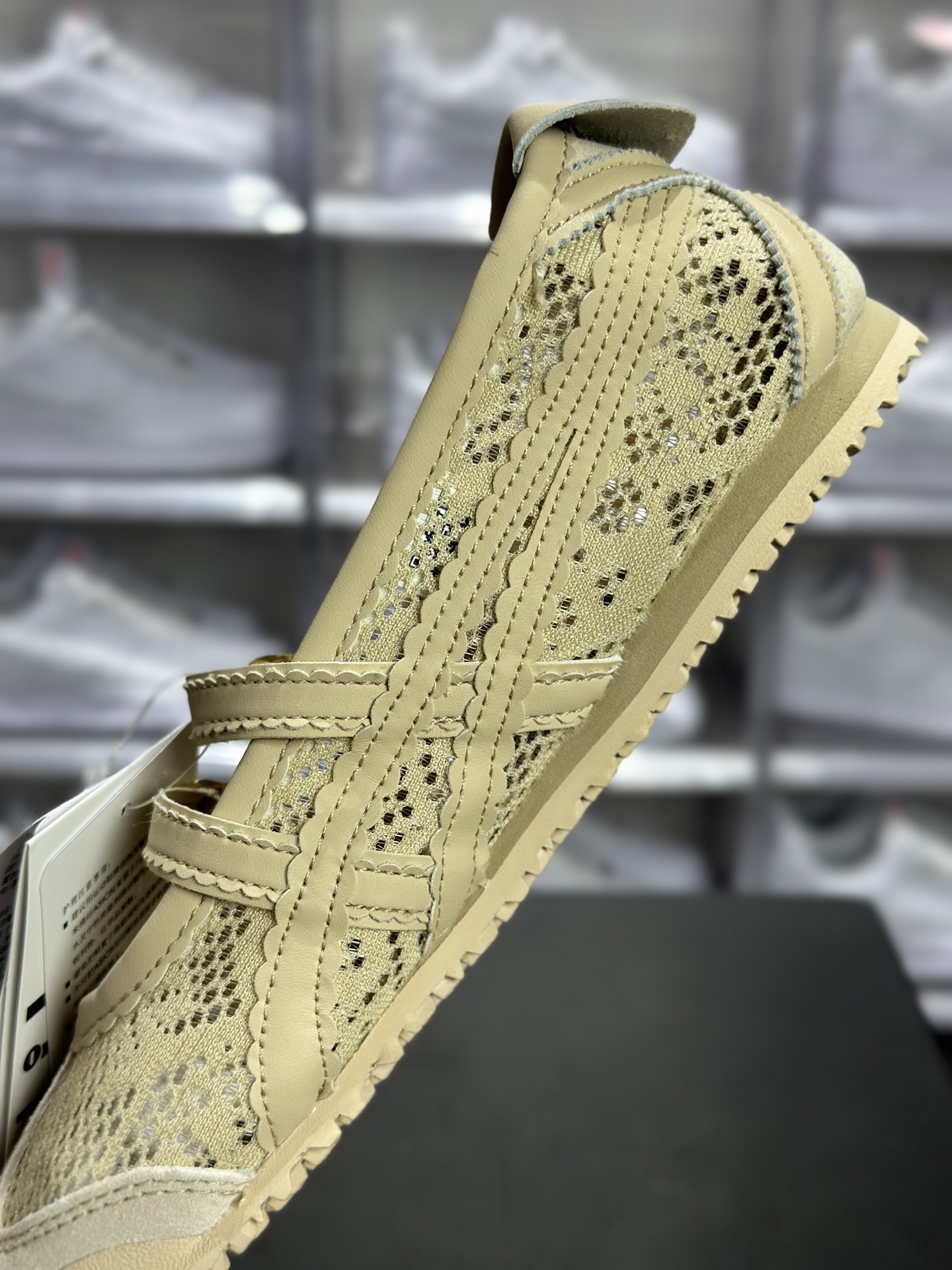 Onitsuka Tiger(鬼冢虎)Mexico 66 TGRS 网面玛丽珍鞋 1182A705-250 浅米色款-Top High Quatity Cheap Sneakers Fashion Clothing Clothes Bags handbags Shoes of all Brand wholesale With The best Quality And Beautiful Price from China Factory Chinese suppliers wholesaler seller Onitsuka Tiger(鬼冢虎)Mexico 66 TGRS 网面玛丽珍鞋 1182A705-250 浅米色款