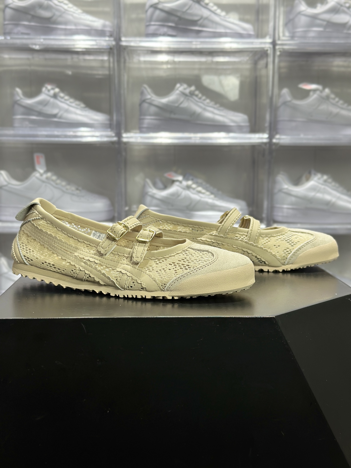 Onitsuka Tiger(鬼冢虎)Mexico 66 TGRS 网面玛丽珍鞋 1182A705-250 浅米色款-Top High Quatity Cheap Sneakers Fashion Clothing Clothes Bags handbags Shoes of all Brand wholesale With The best Quality And Beautiful Price from China Factory Chinese suppliers wholesaler seller Onitsuka Tiger(鬼冢虎)Mexico 66 TGRS 网面玛丽珍鞋 1182A705-250 浅米色款