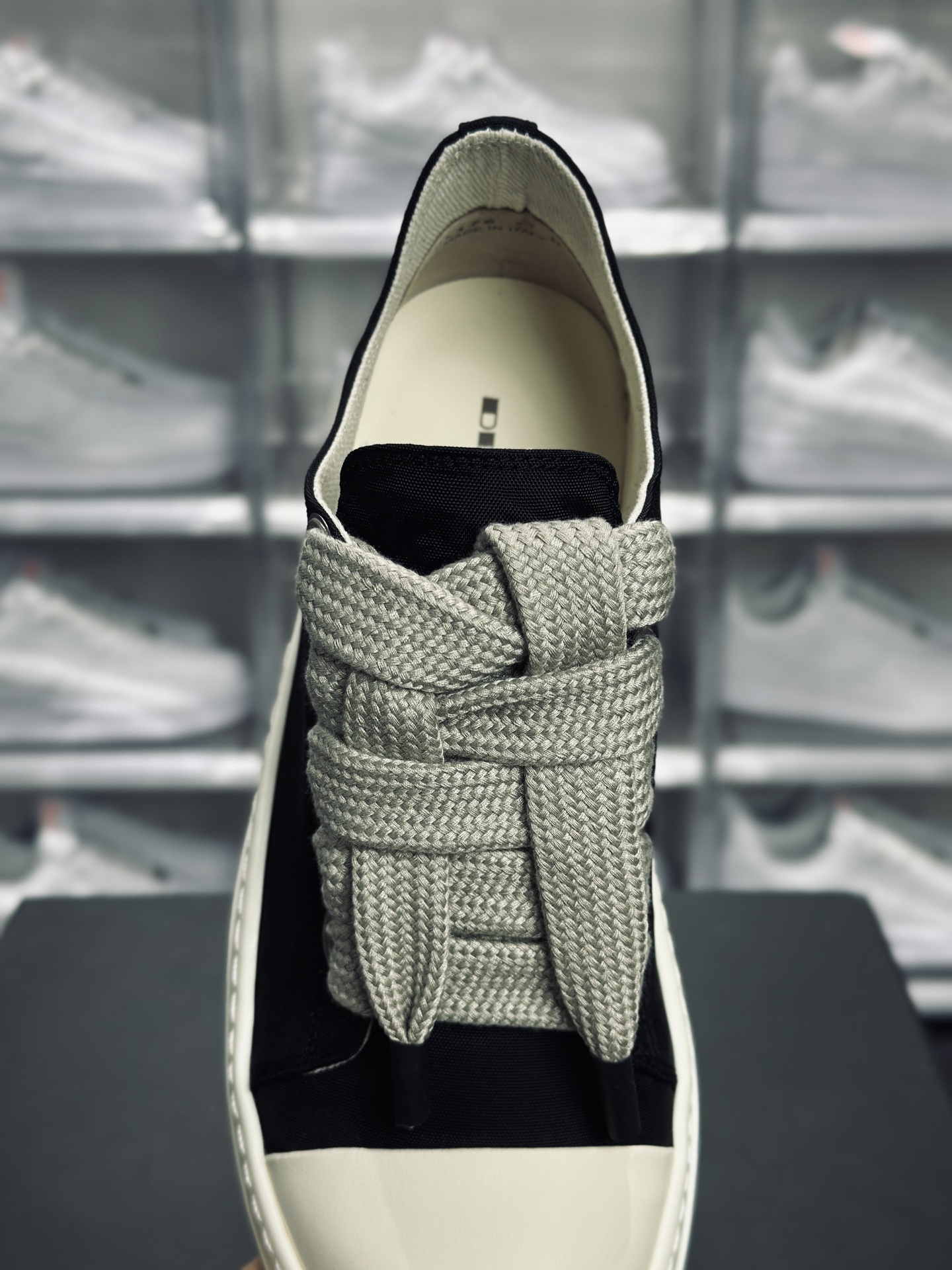 420 Rickowens 瑞克 欧文斯 粗鞋带 高街休闲板鞋
