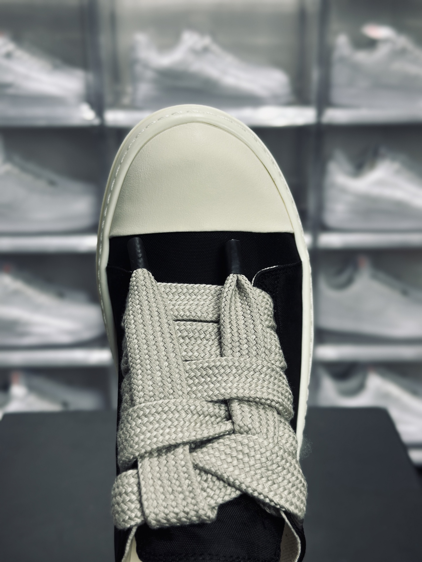 420 Rickowens 瑞克 欧文斯 粗鞋带 高街休闲板鞋