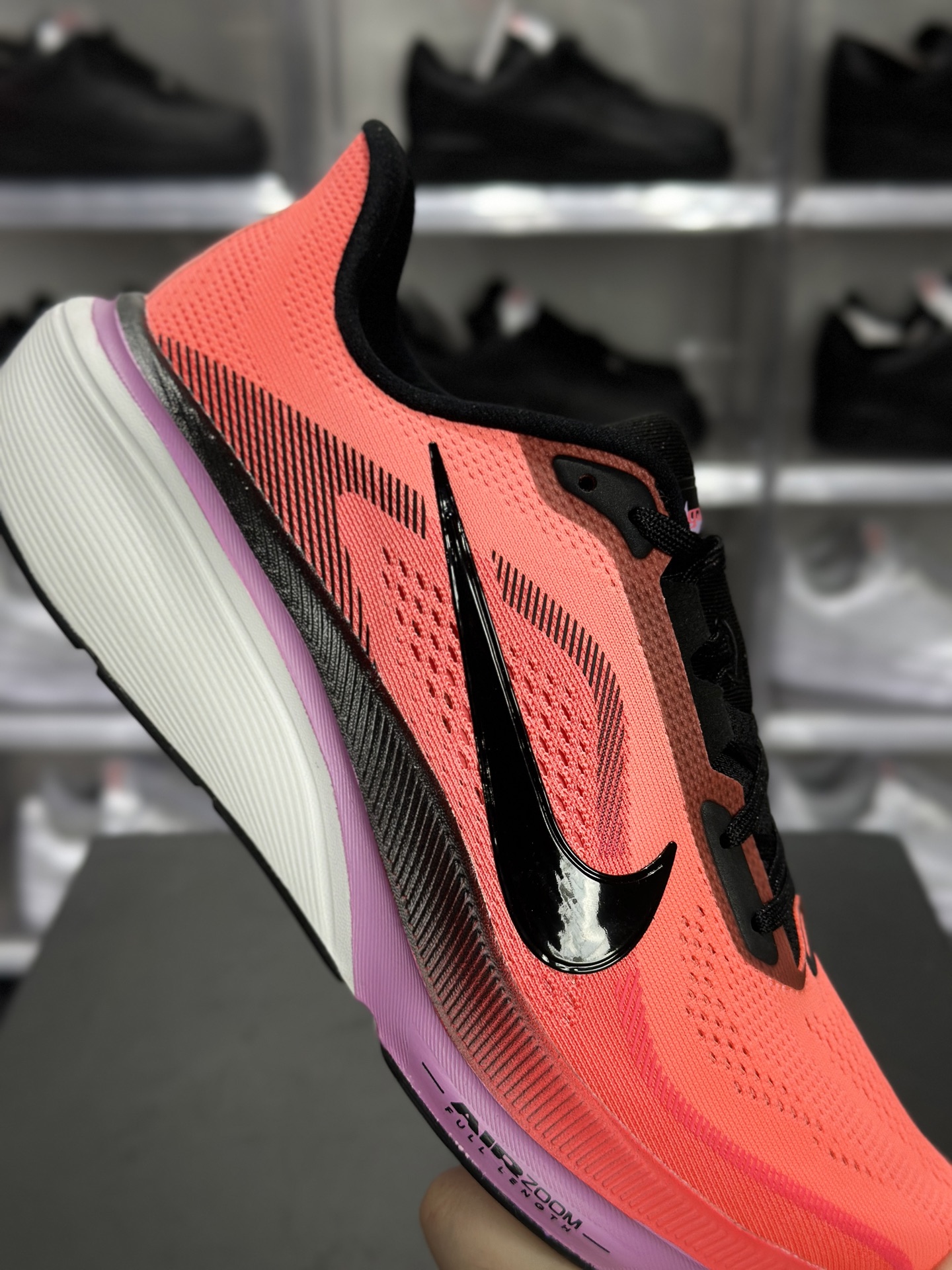 权威实拍 LHS626668 新货耐克 Nike Air Zoom Pegasus 42 飞马 42 跑鞋 熔岩橙 粉紫渐变 网眼鞋面透气轻盈 IB1881-602-Top High Quatity Cheap Sneakers Fashion Clothing Clothes Bags handbags Shoes of all Brand wholesale With The best Quality And Beautiful Price from China Factory Chinese suppliers wholesaler seller 权威实拍 LHS626668 新货耐克 Nike Air Zoom Pegasus 42 飞马 42 跑鞋 熔岩橙 粉紫渐变 网眼鞋面透气轻盈 IB1881-602