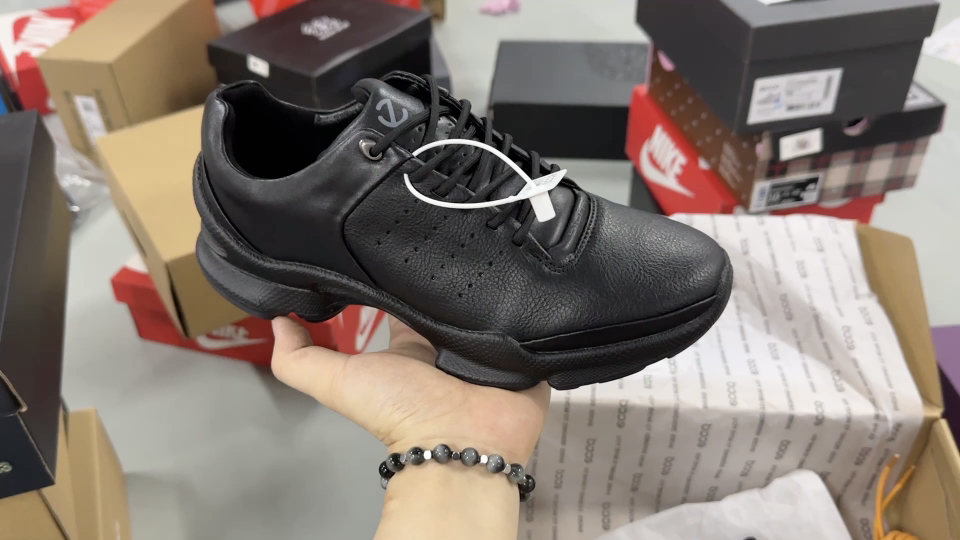 ECCO Haute Couture Classic Luxury Leather Loafer Shoe Ref.8446764F