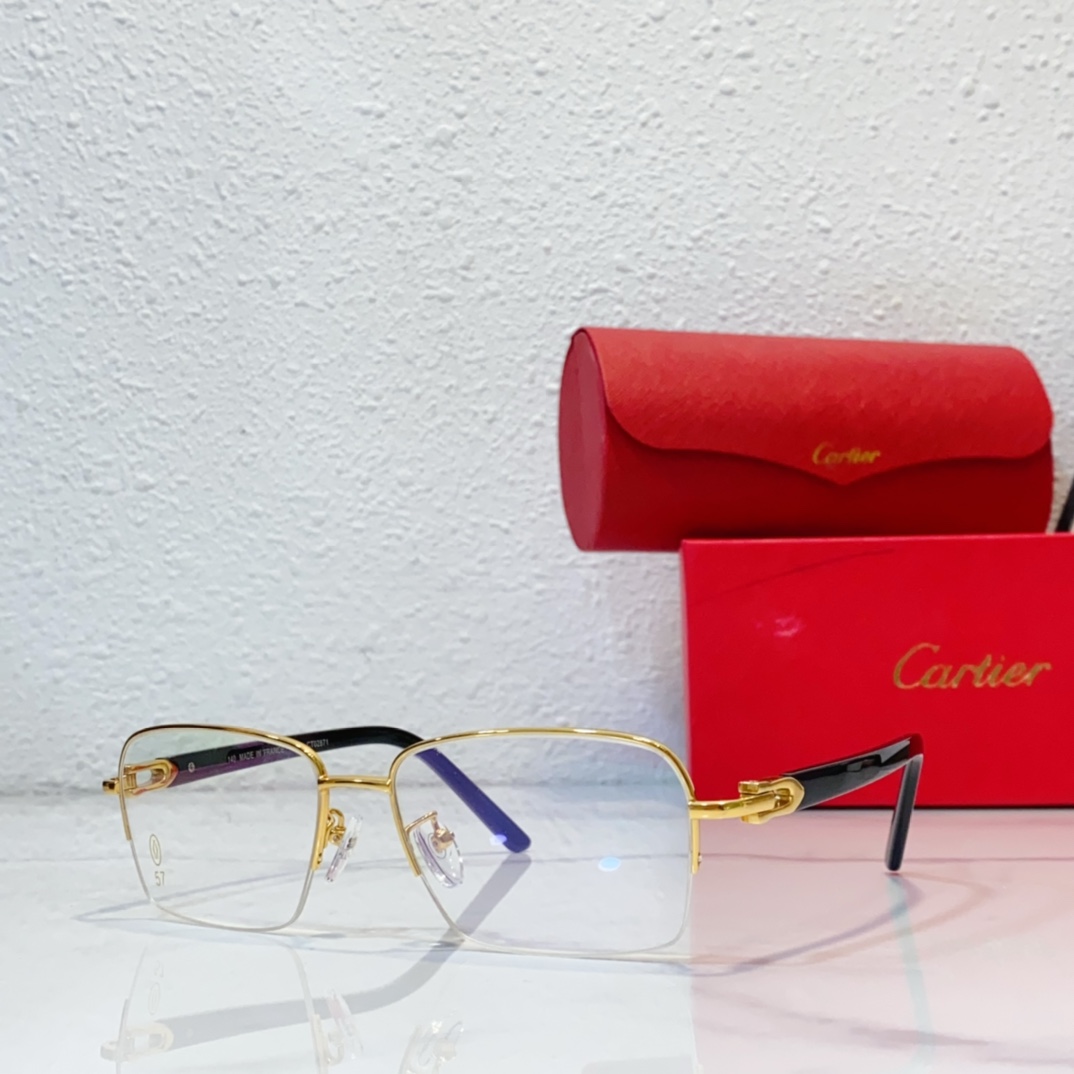 NO:268635,2 Cartie*MODELCT02871SIZE57 port 18- Titanium ~~ Glasses sunglasses, glasses, cartier198609092 Cartie*MODELCT02871SIZE57口18- 钛～～眼镜墨镜太阳镜,眼镜,cartier,glasses