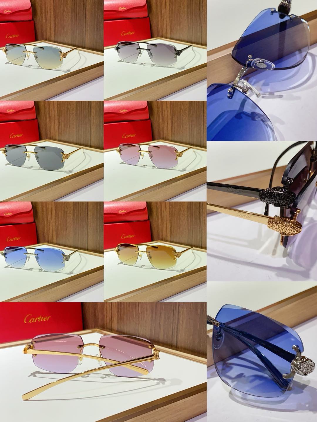 까르띠에 선글라스 72384 Cartier Sunglasses