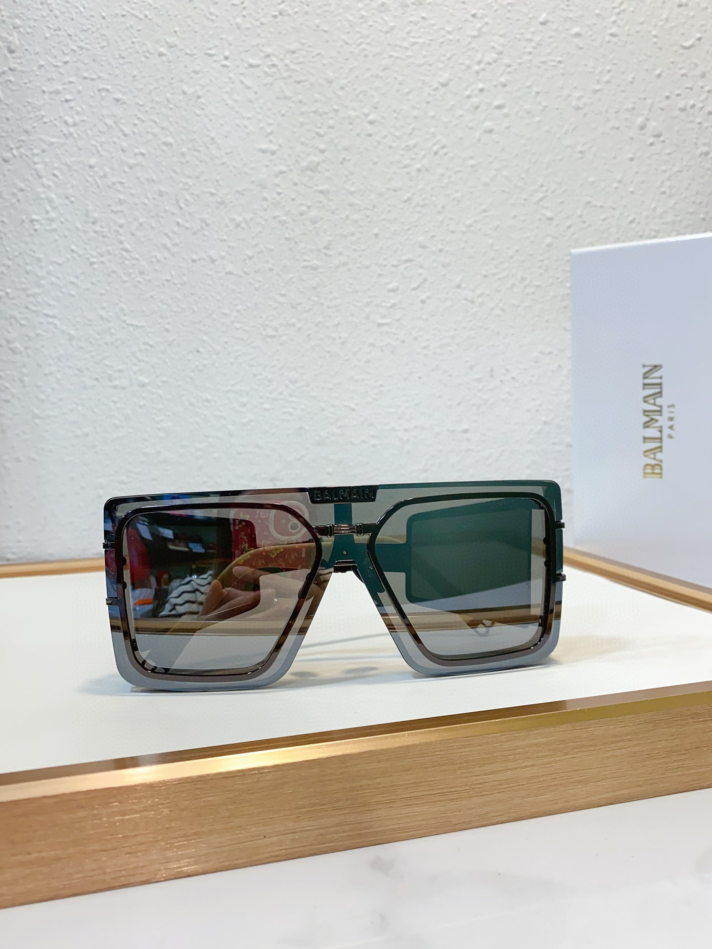 NO:242201,Balmain ModBPS102J146 Size146- WONDER BOY MIDO Large goggles Mechanical Glasses Sunglasses Sunglasses, Glasses, Balmain19860909Balmain ModBPS102J146 Size146- WONDER BOY MIDO 大风镜 机械感十足 眼镜墨镜太阳镜,眼镜,balmain,glasses