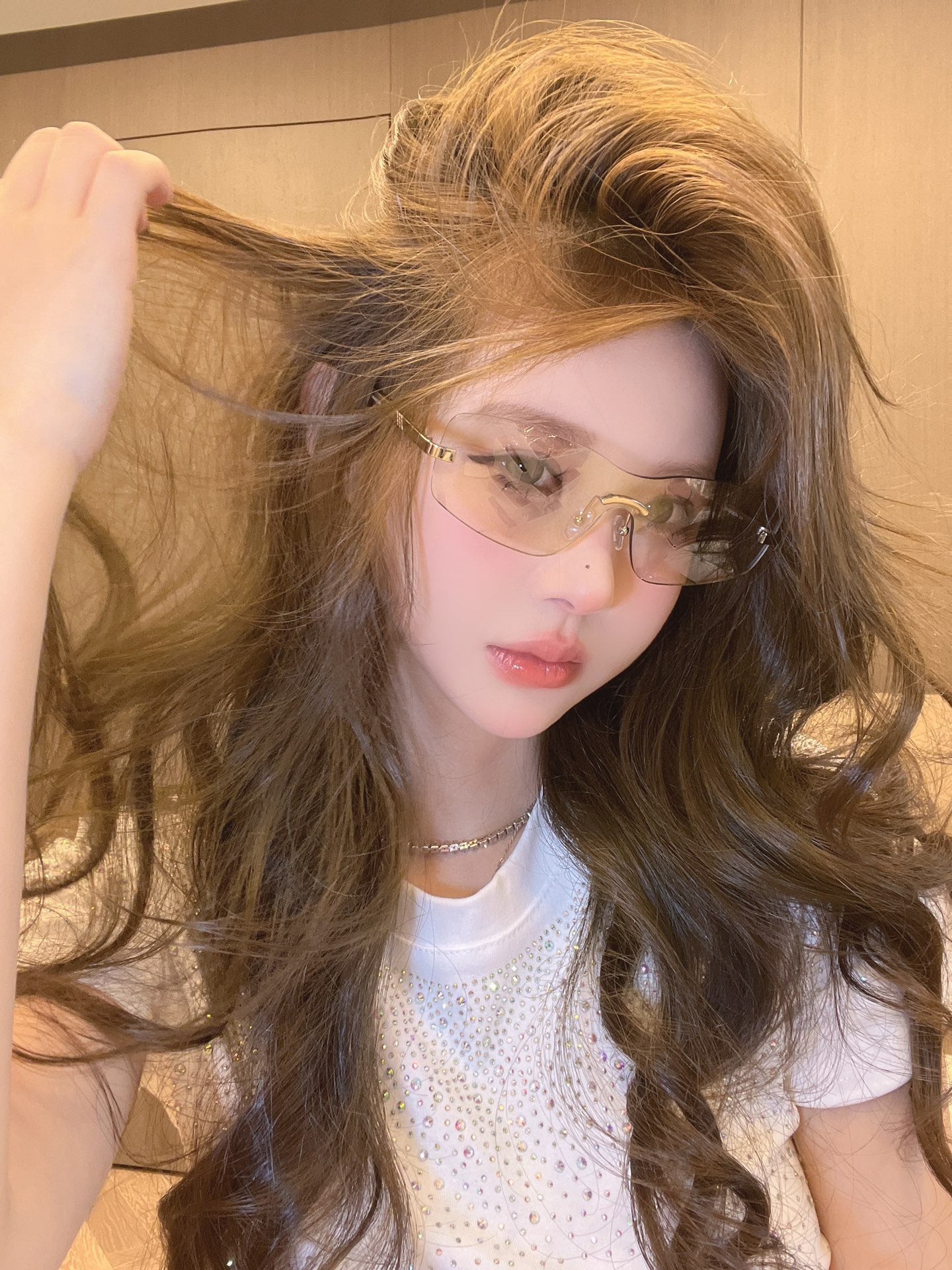  🛰️Burberry 超🆒飞行墨镜   Model B8934/S
欧美风一体防晒护目镜🥽     S