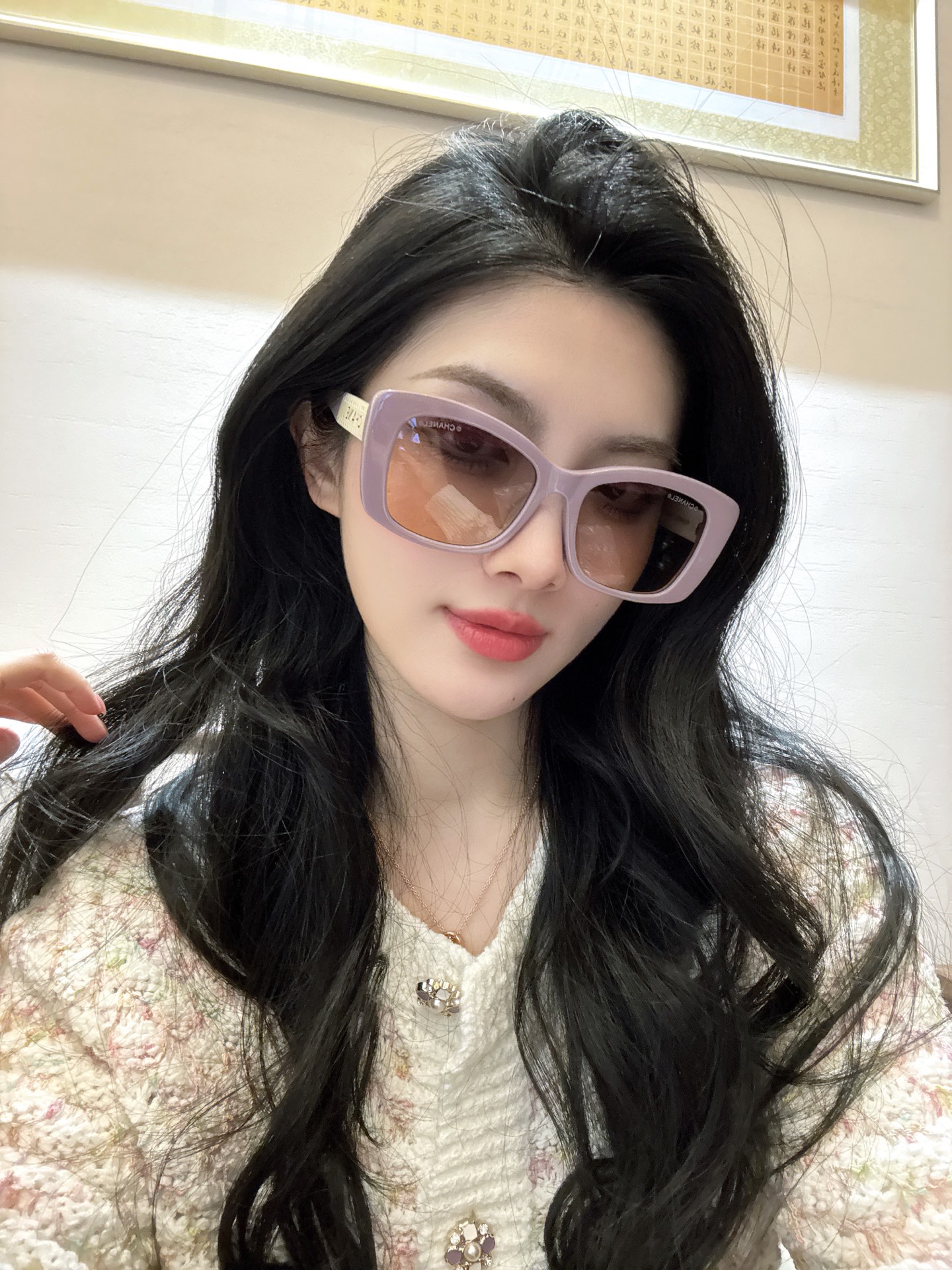  𝘊𝘏𝘈𝘕𝘌𝘓  
MODEL：CH9163B
SIZE54口19-145
