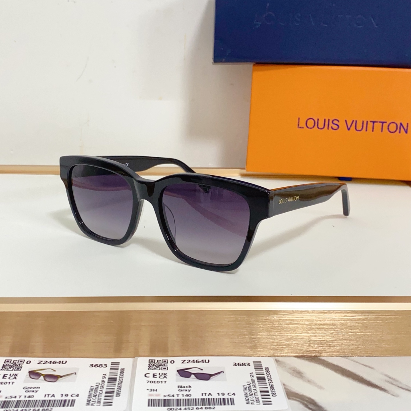 NO:242236,LOUIS VUITTON MODELZ2464U SIZE54-Out 19-Glasses Sunglasses, Glasses, louis vuitton19860909LOUIS VUITTON MODELZ2464U SIZE54口19- 眼镜墨镜太阳镜,眼镜,louis vuitton,glasses