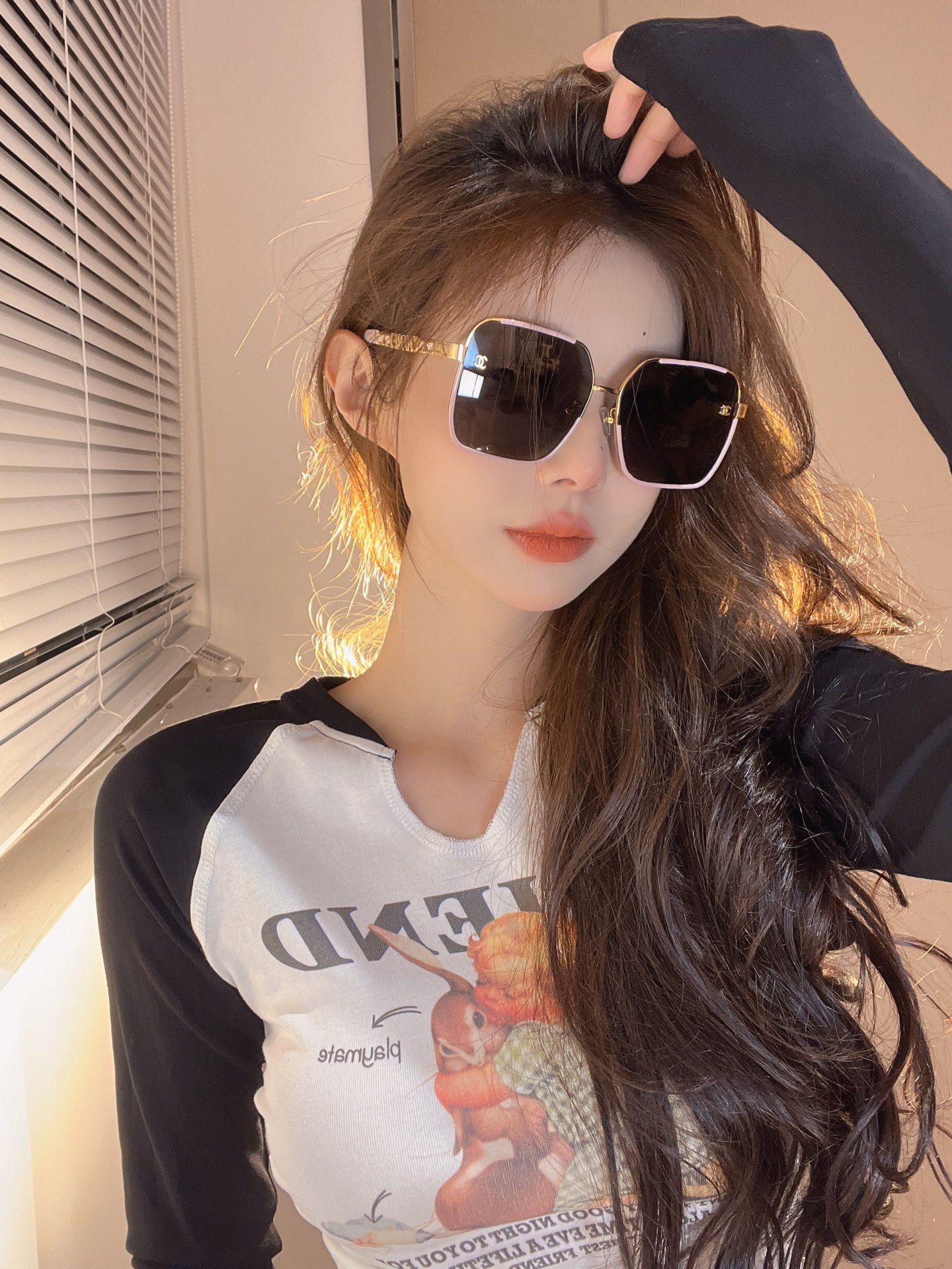  CHANE*香奶奶
大框设计 日常又时髦
 Model  CH7989 
 Size： 54-15-1