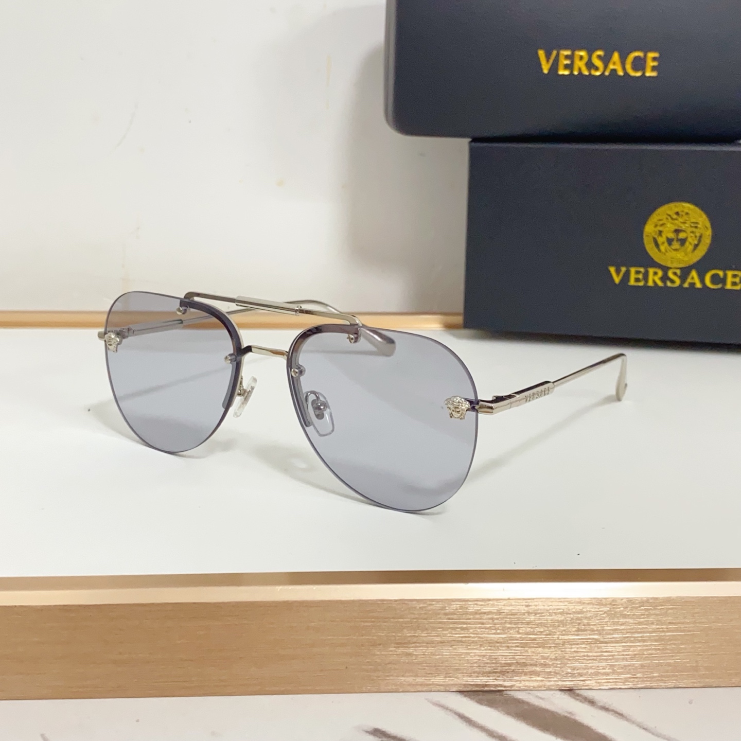 NO:242665,VERSAC*MODEL2244SIZE58-Odd 18-Glasses Sunglasses Sunglasses, Glasses, Versace19860909VERSAC*MODEL2244SIZE58口18-眼镜墨镜太阳镜,眼镜,versace,glasses