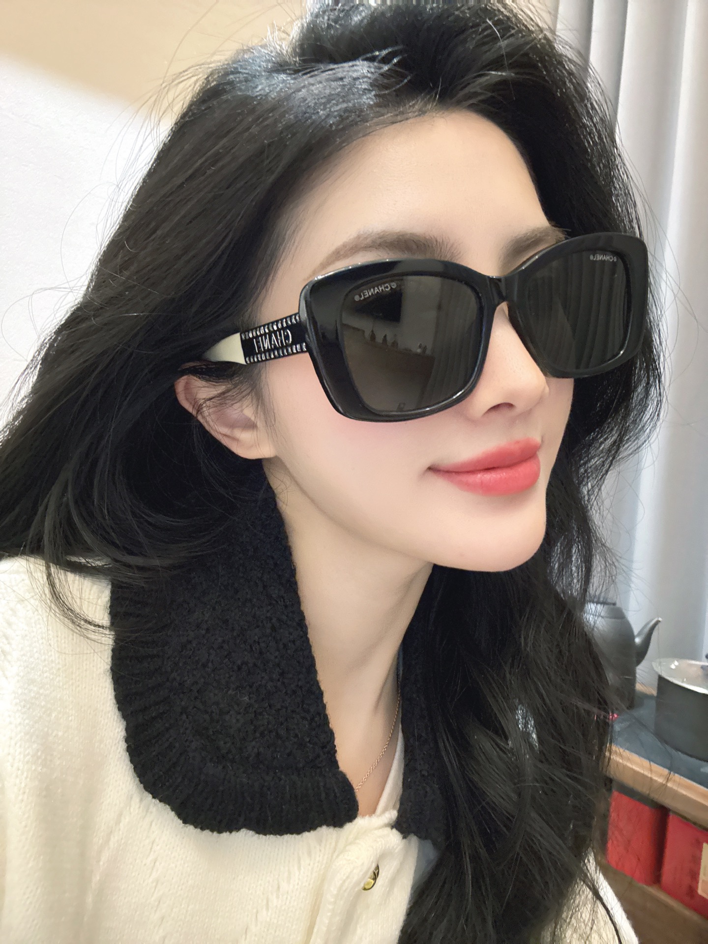  𝘊𝘏𝘈𝘕𝘌𝘓  
MODEL：CH9163B
SIZE54口19-145
