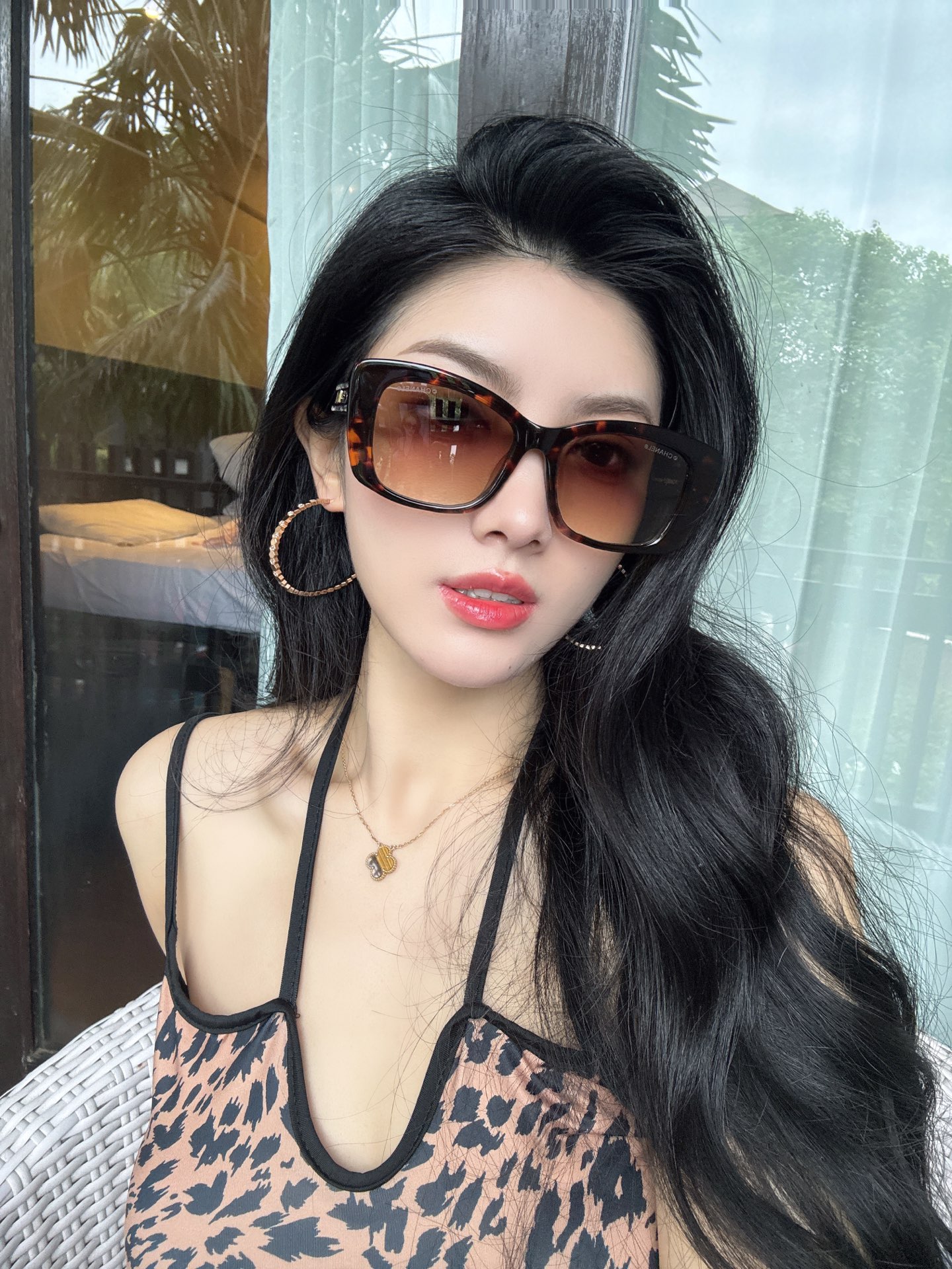  𝘊𝘏𝘈𝘕𝘌𝘓  
MODEL：CH9163B
SIZE54口19-145
