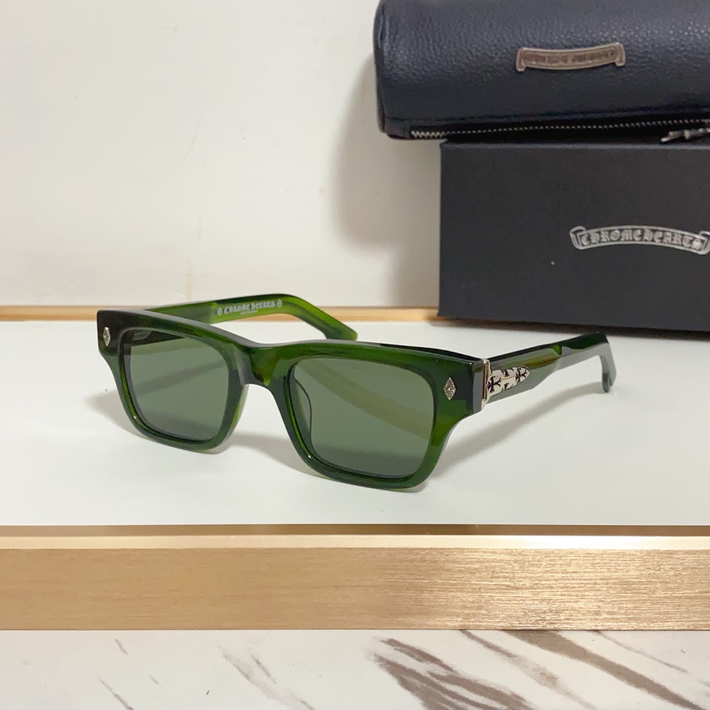 NO:243556,Zeiss lenses CHROME HEART Mod:CRYPDIC SIZE:51-22- Glasses sunglasses, glasses, chrome hearts19860909Zeiss lenses CHROME HEART Mod:CRYPDIC SIZE:51-22- 眼镜墨镜太阳镜,眼镜,chrome hearts,glasses