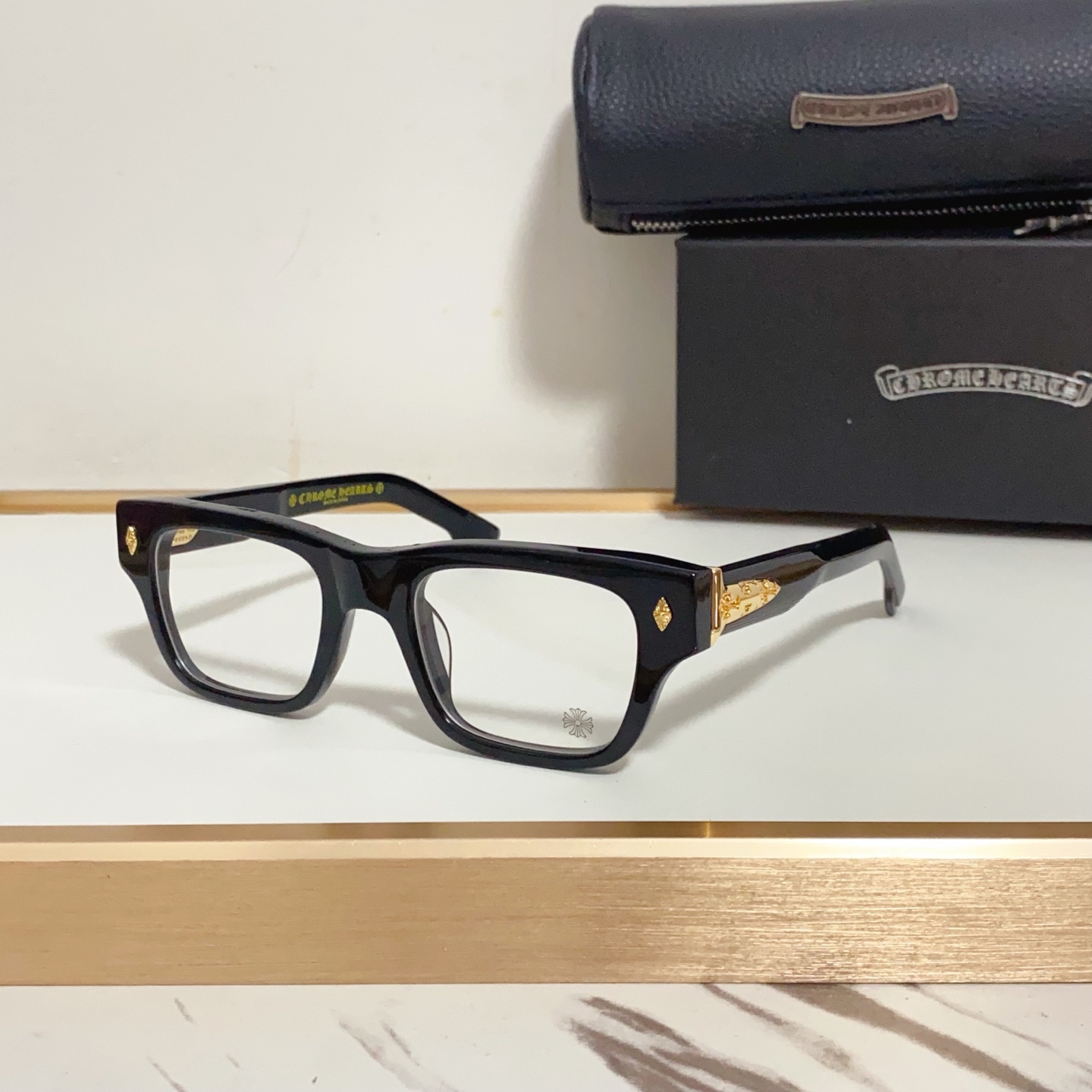 NO:243558,Zeiss lenses CHROME HEART Mod:CRYPDIC Size:51-22- Glasses sunglasses, glasses, chrome hearts19860909Zeiss lenses CHROME HEART Mod:CRYPDIC Size:51-22- 眼镜墨镜太阳镜,眼镜,chrome hearts,glasses