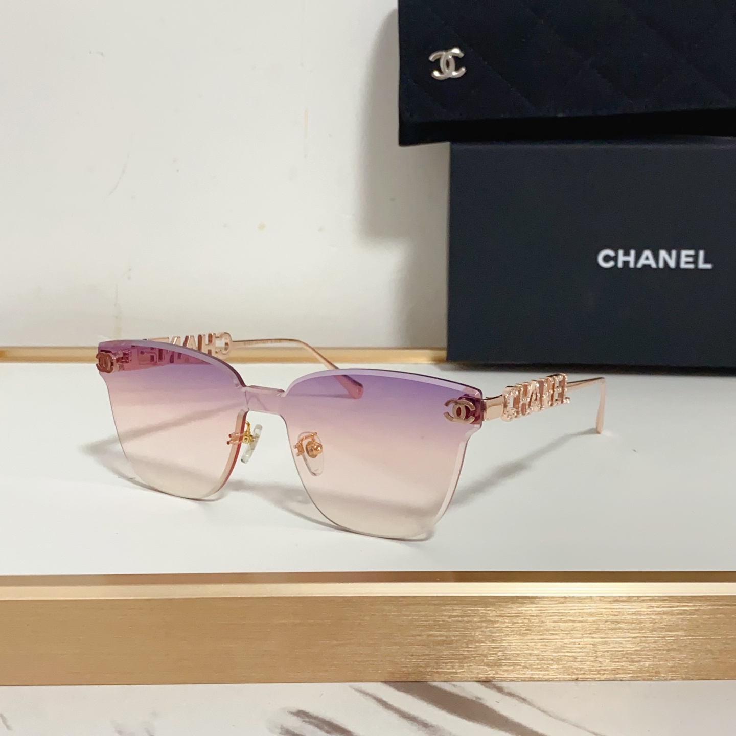 NO:244309,CHAN* Mod:A95094 Size:139-0–142 Glasses Sunglasses Sunglasses, Glasses, Chanel19860909CHAN* Mod:A95094 Size:139-0–142 眼镜墨镜太阳镜,眼镜,chanel,glasses