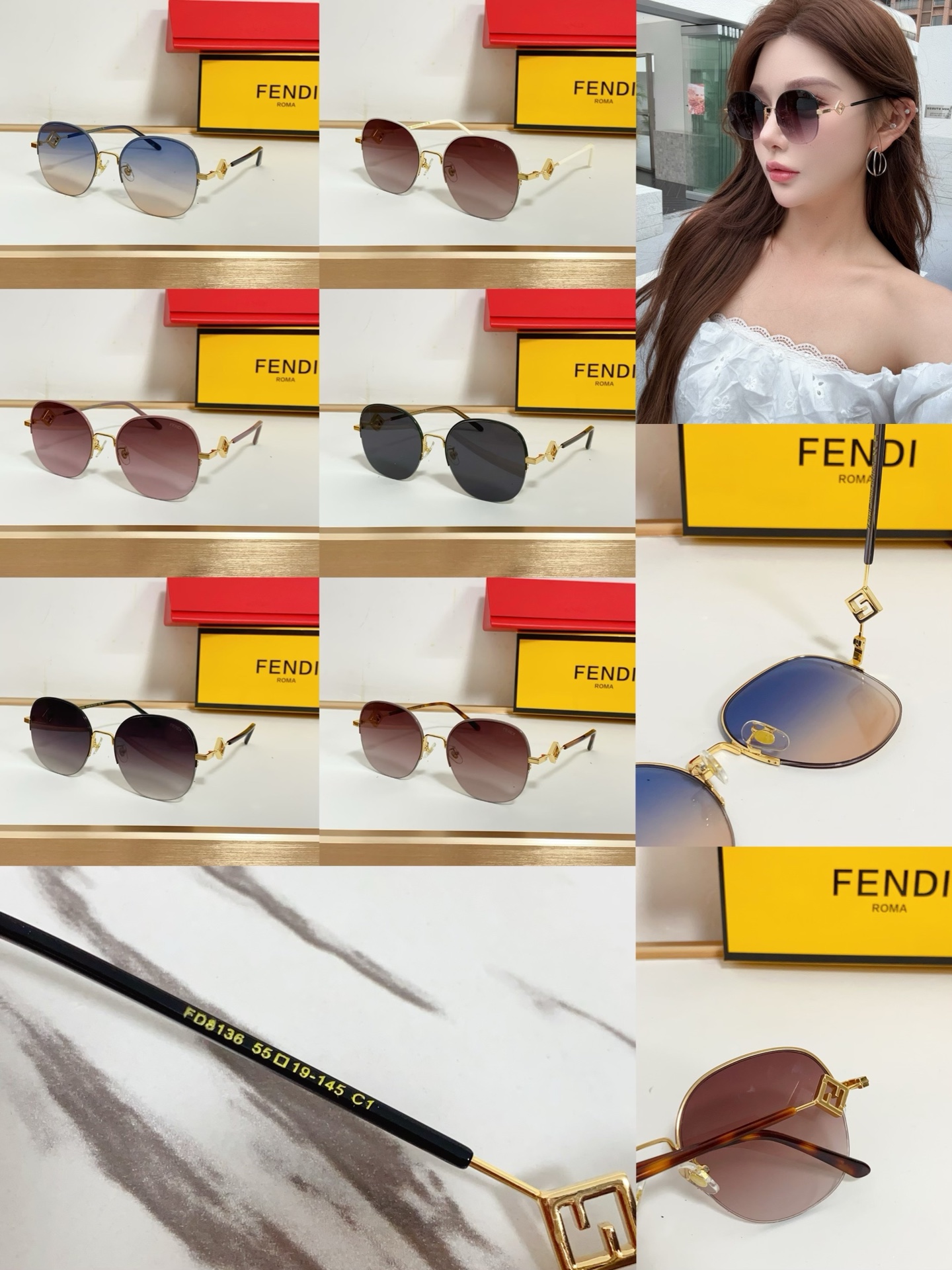 펜디 선글라스 74265 Fendi Sunglasses