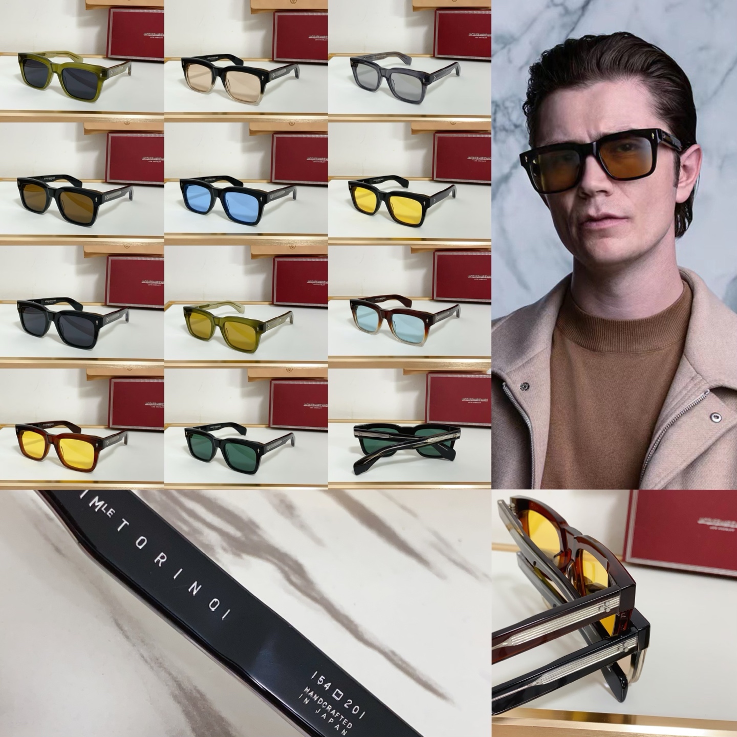 자크마리마지 선글라스 56676 Jacques Marie Mage Sunglasses