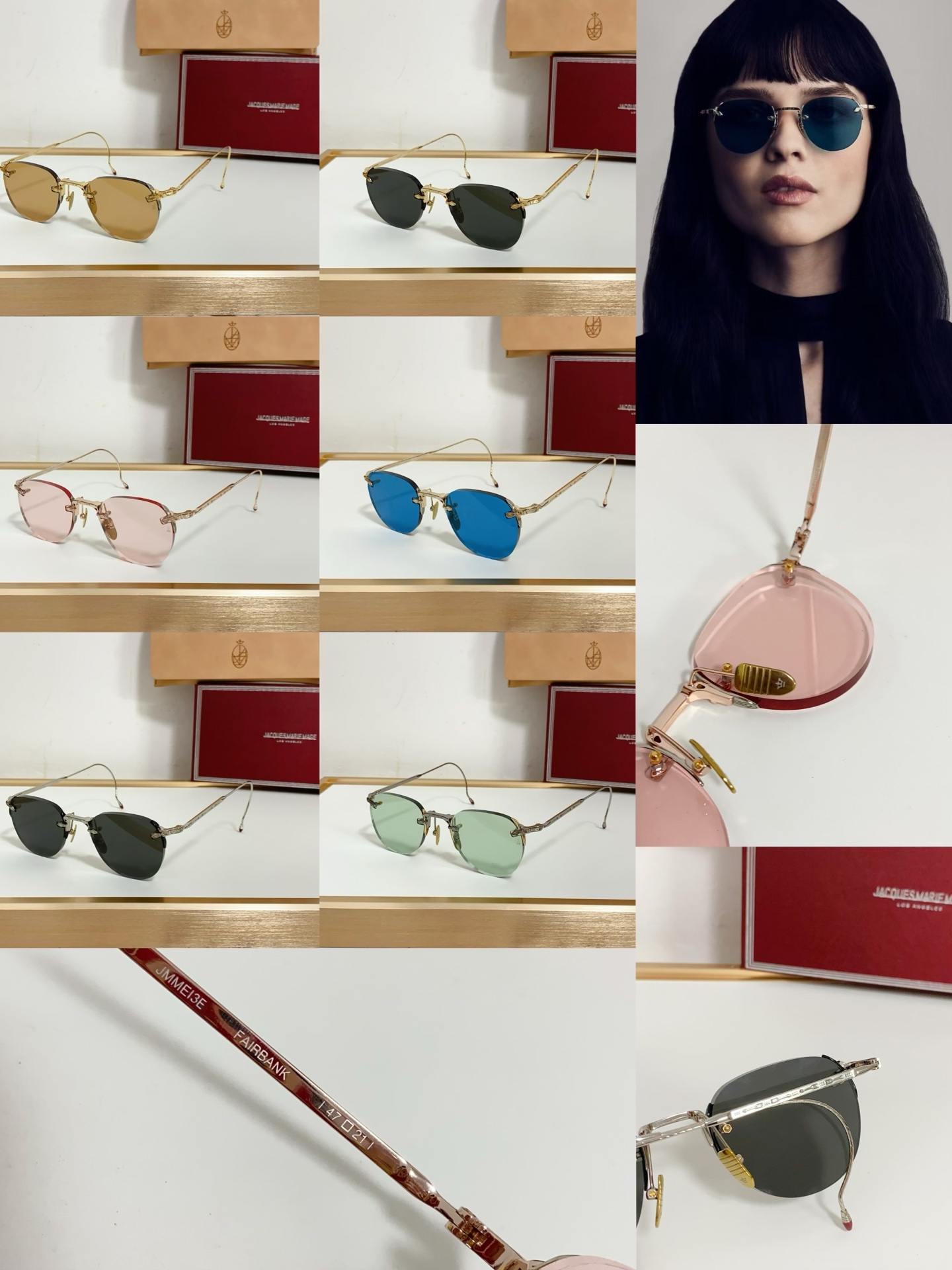 자크마리마지 선글라스 56681 Jacques Marie Mage Sunglasses