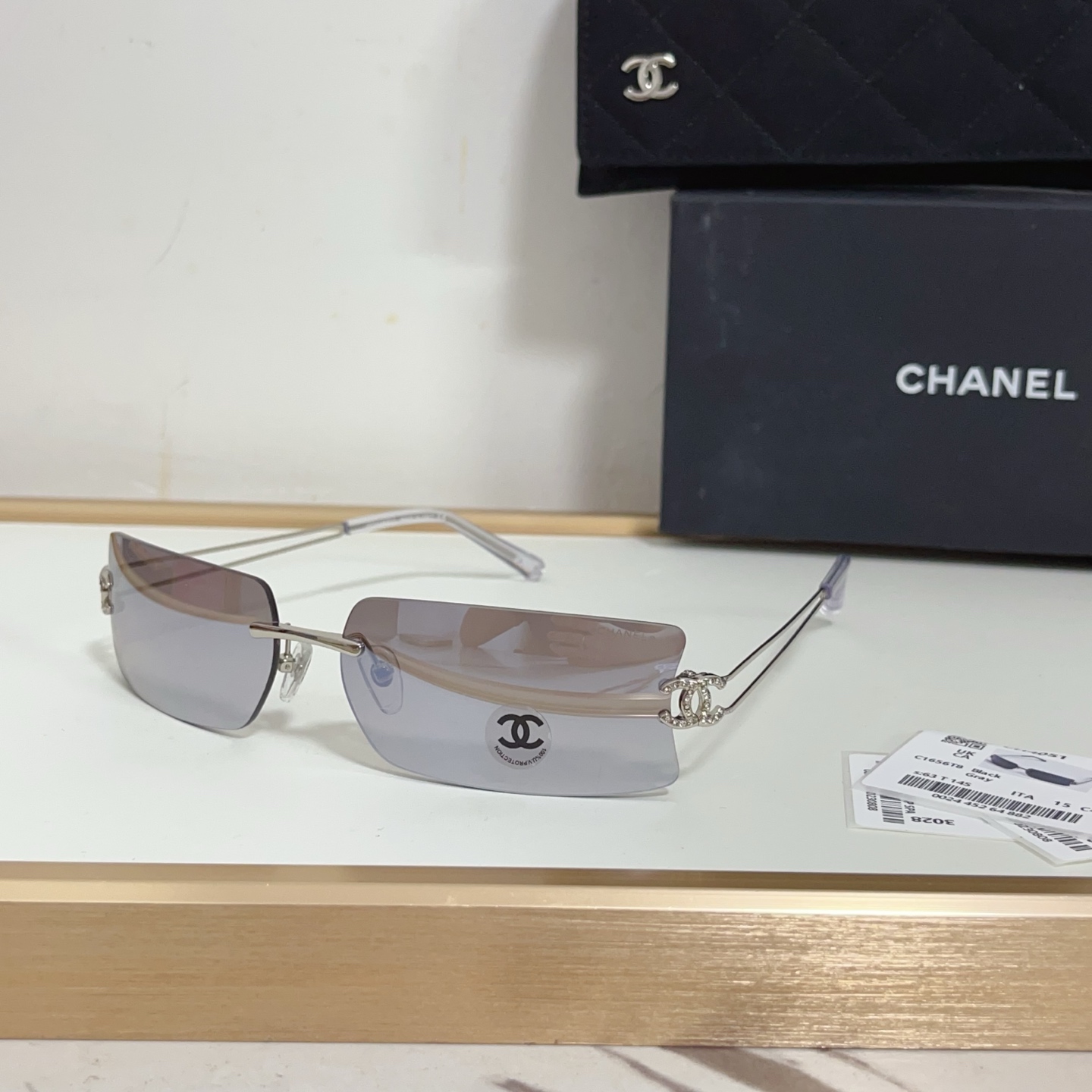 NO:255591,CHANEL MODELCH4051 SIZE63-Odd 15-Glasses, Sunglasses, Sunglasses, Chanel19860909CHANEL MODELCH4051 SIZE63口15- 眼镜墨镜太阳镜,眼镜,chanel,glasses