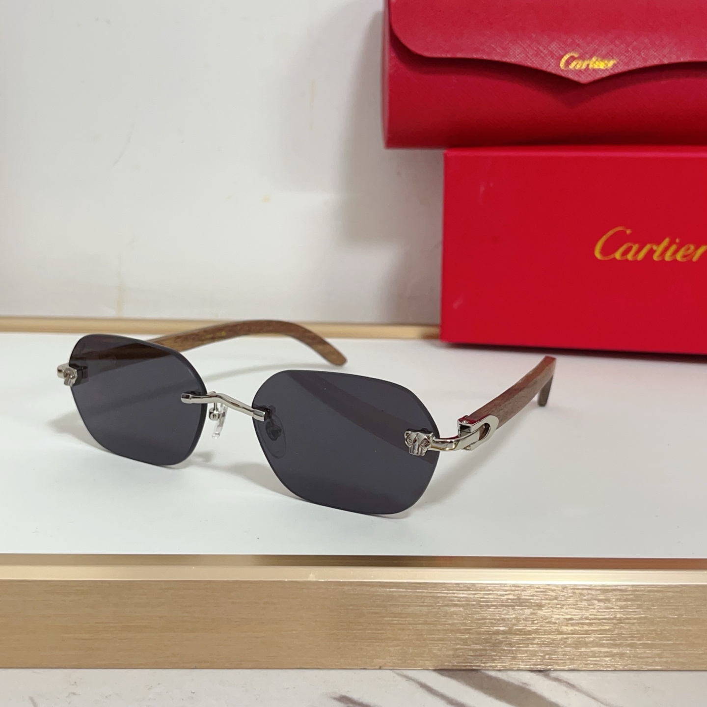 NO:255584,Cartier MODCT0611S Size60 18 143 Glasses Sunglasses Sunglasses, Glasses, Cartier19860909Cartier MODCT0611S Size60口18 143 眼镜墨镜太阳镜,眼镜,cartier,glasses