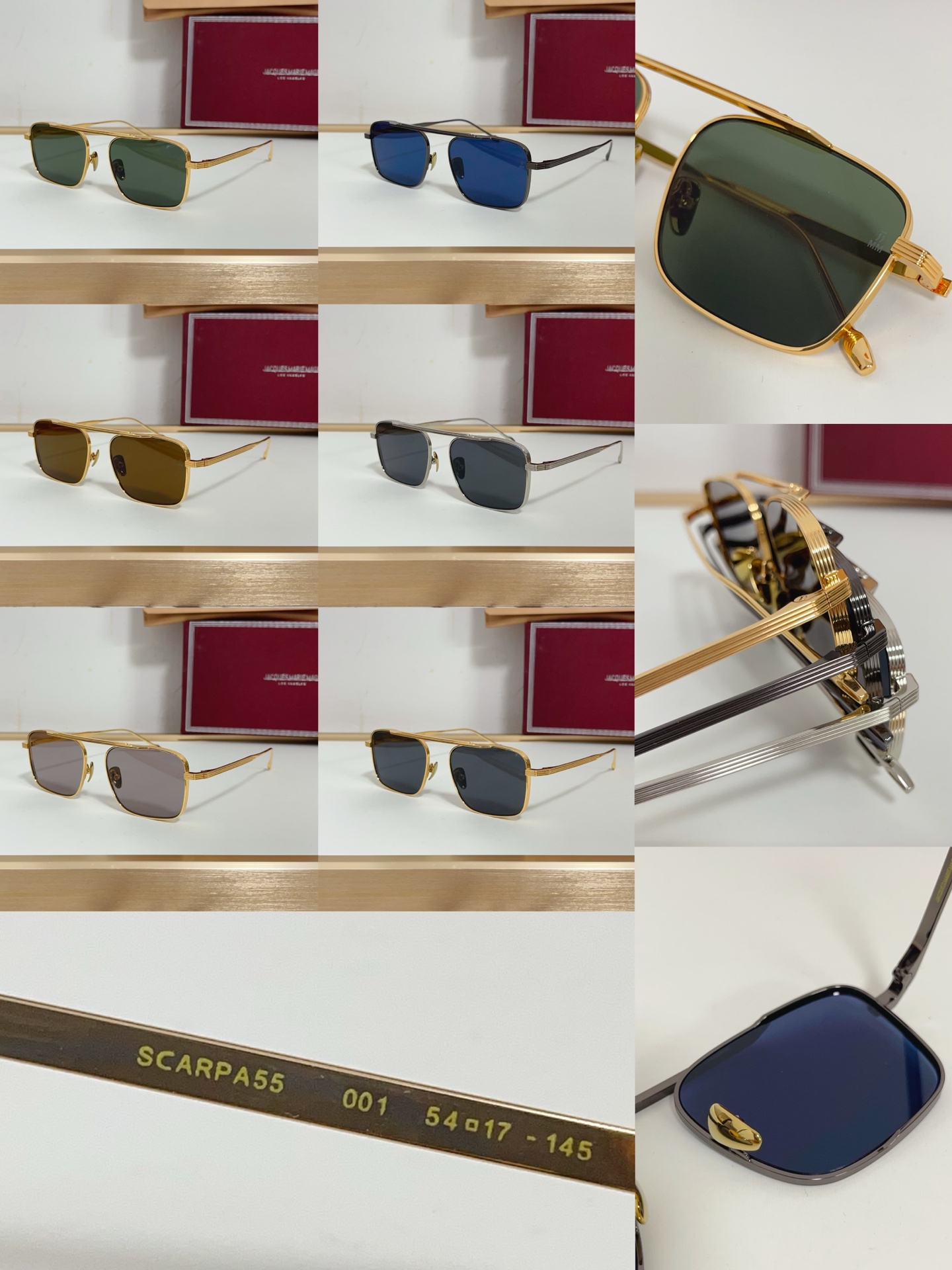 자크마리마지 선글라스 56690 Jacques Marie Mage Sunglasses