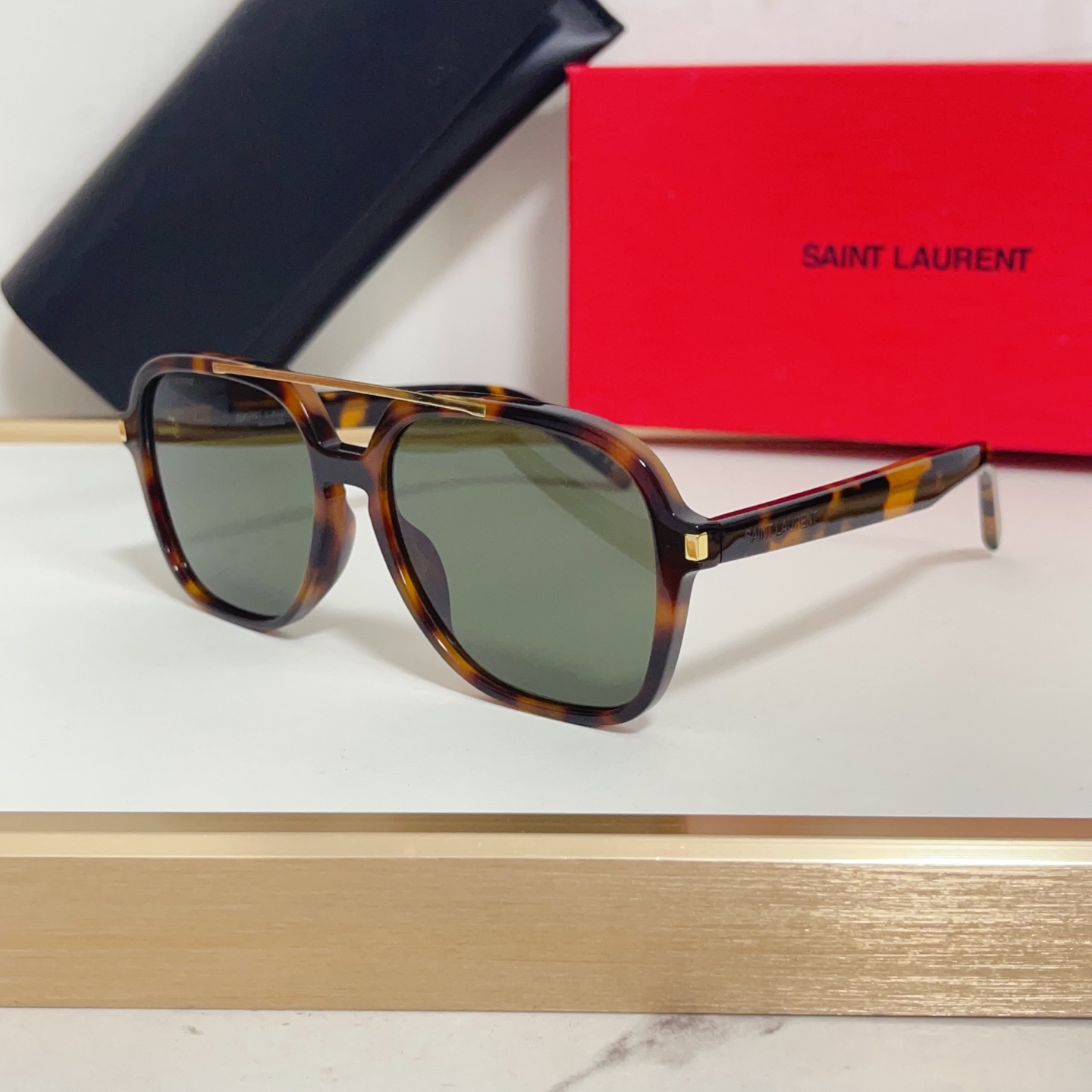 NO:355729,SAINT LAUREN*MODELSL SIZE58-Odd 16-Glasses Sunglasses Sunglasses, Glasses, Saint laurent19860909SAINT LAUREN*MODELSL SIZE58口16-眼镜墨镜太阳镜,眼镜,saint laurent,glasses