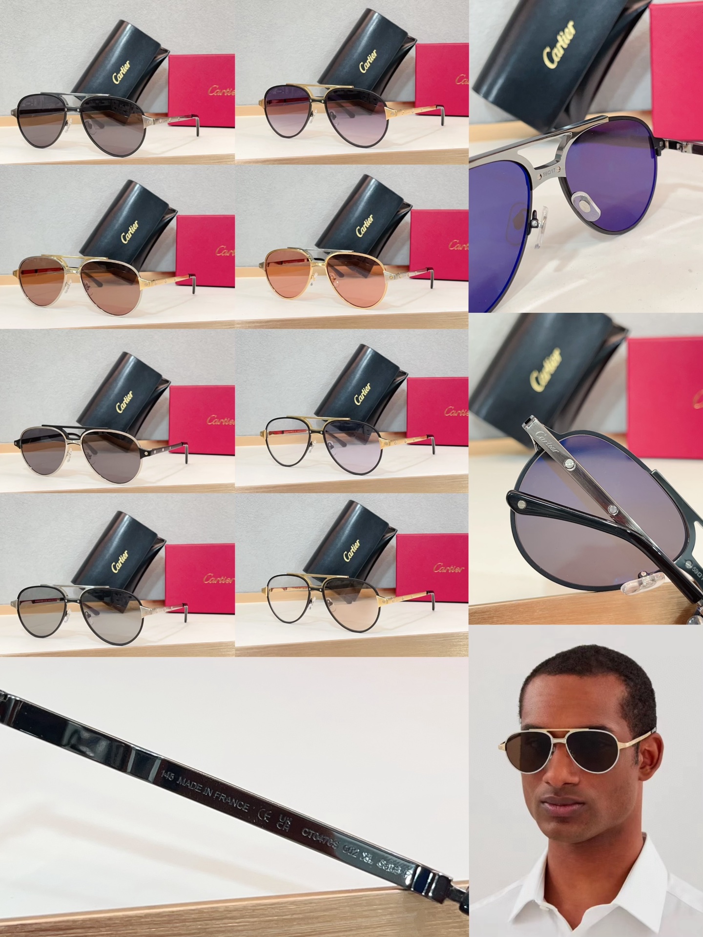까르띠에 선글라스 72235 Cartier Sunglasses
