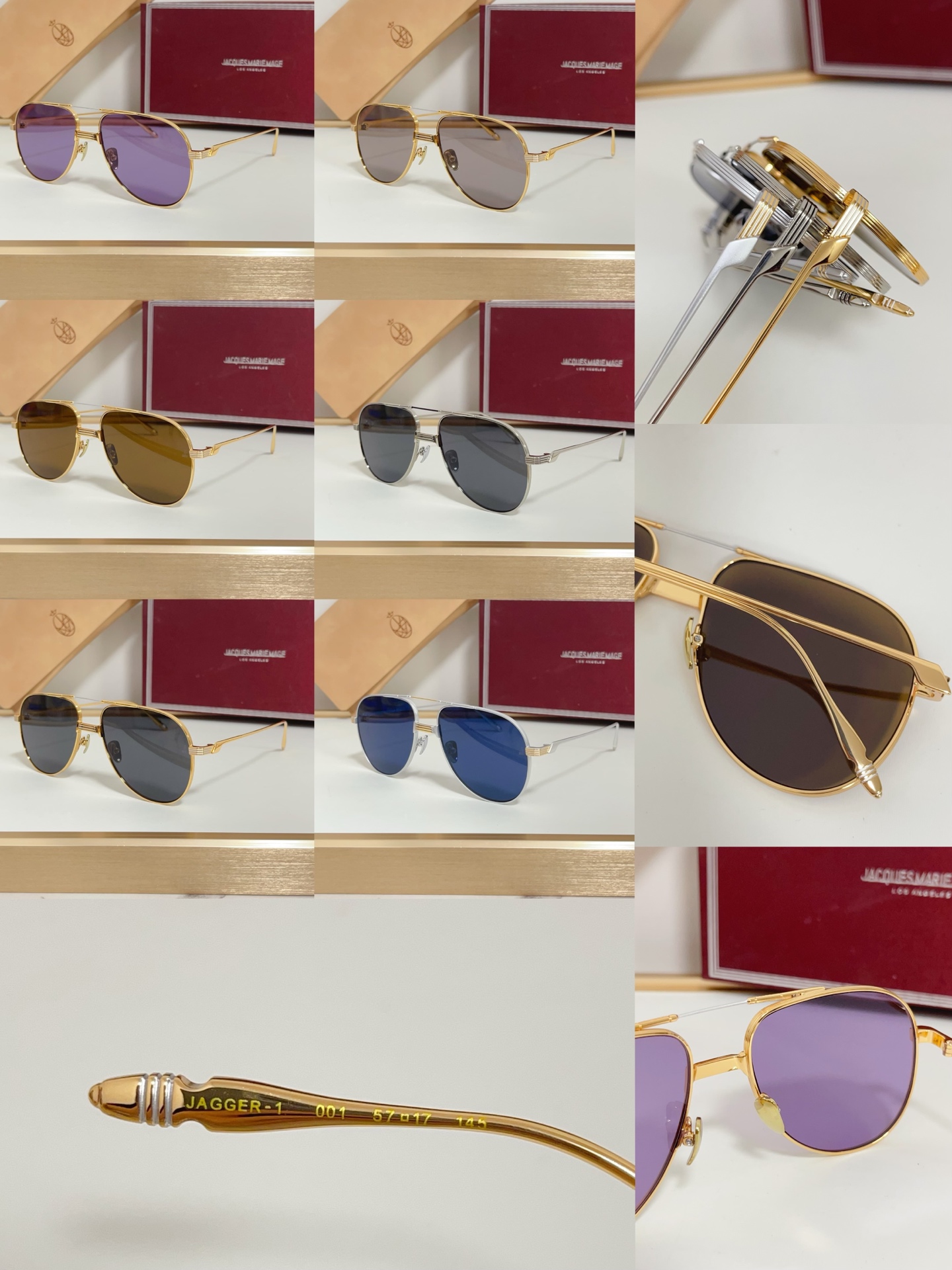 자크마리마지 선글라스 56697 Jacques Marie Mage Sunglasses
