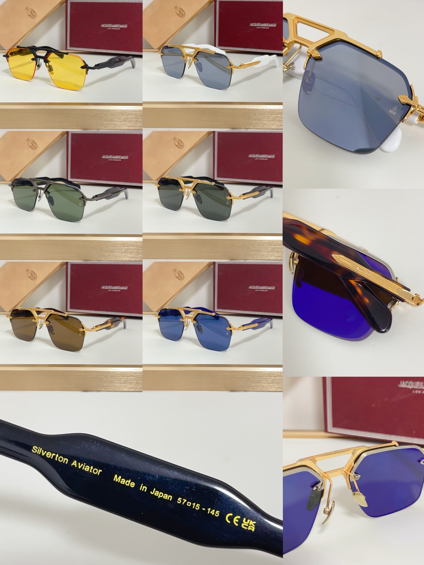 자크마리마지 선글라스 56694 Jacques Marie Mage Sunglasses
