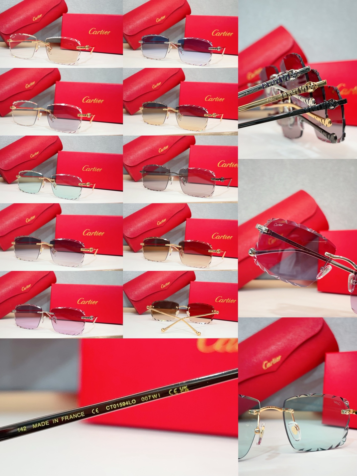 까르띠에 선글라스 72225 Cartier Sunglasses